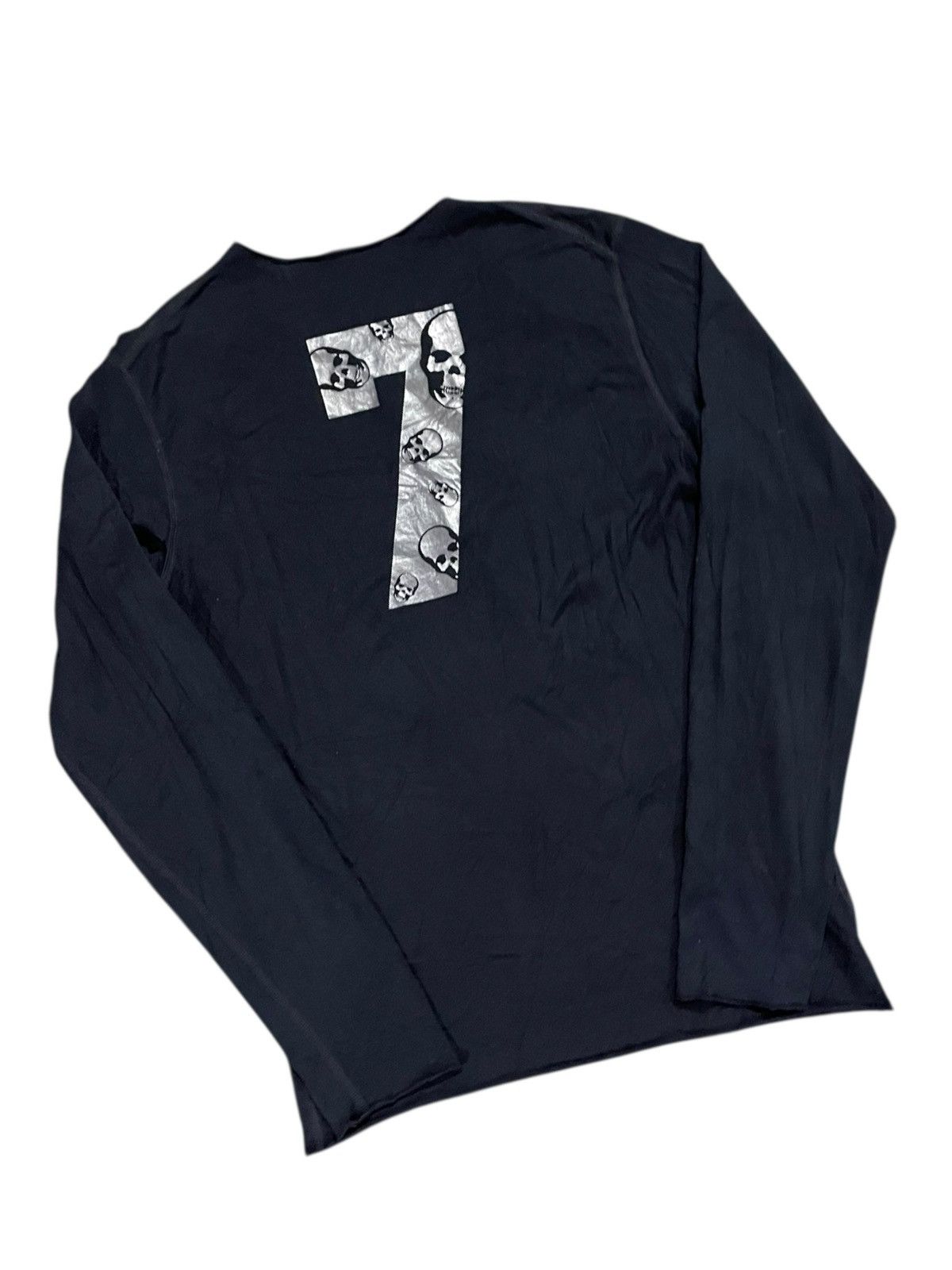 Lucien Pellat-Finet Lucien Pellat-Finet MFL Logo Back No 7 Shirts Size US XS / EU 42 / 0 - 14 Thumbnail