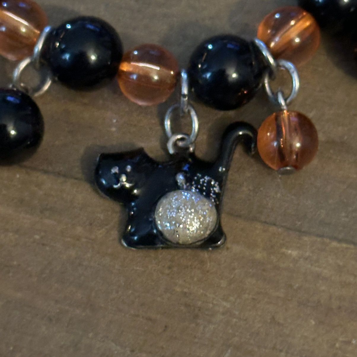 Other Halloween beaded charm stretch bracelet Size ONE SIZE - 3 Thumbnail
