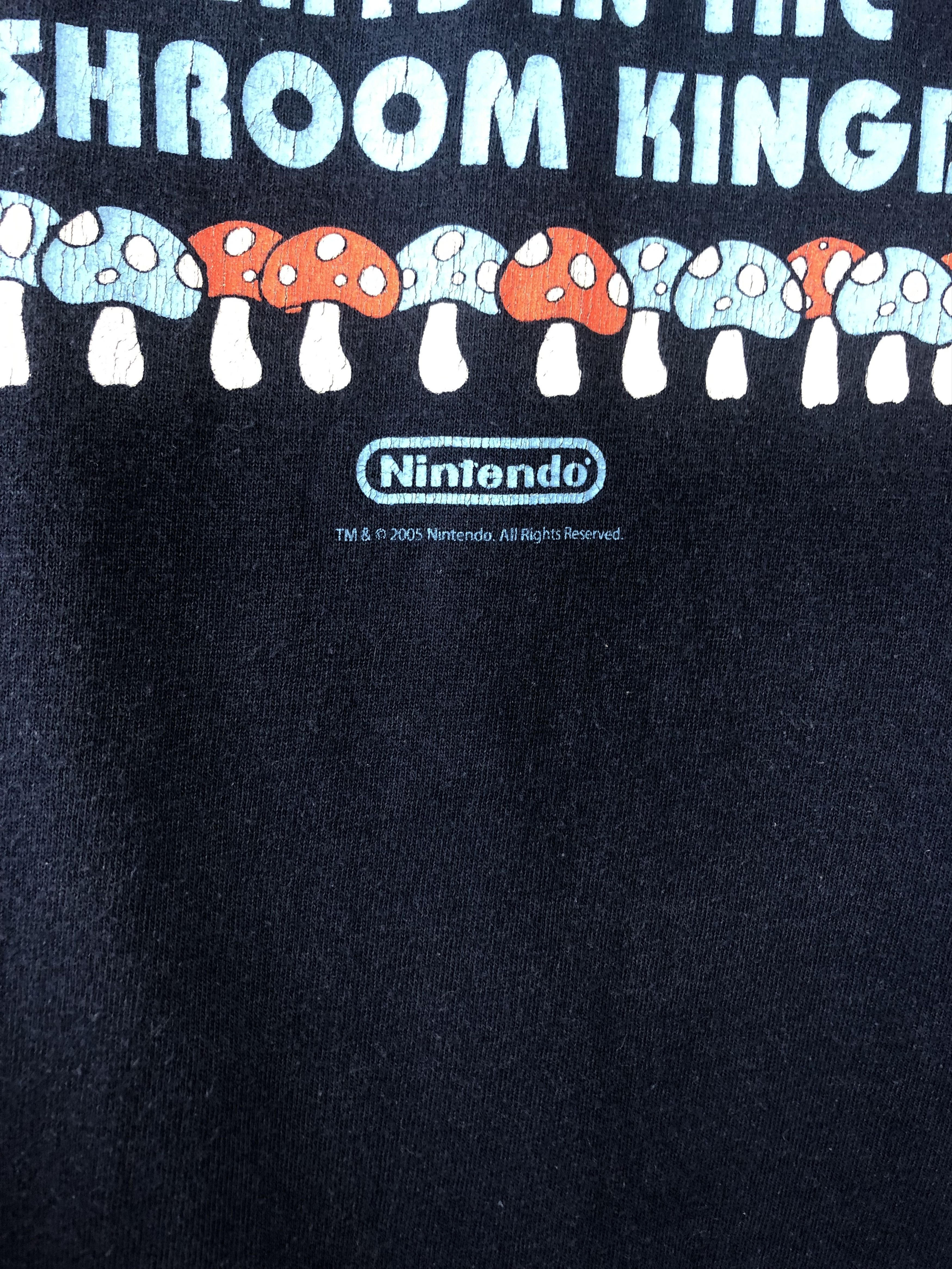 Vintage Vintage 2005 Mario Shirt Nintendo Mushroom Rare Tee Size US L / EU 52-54 / 3 - 5 Thumbnail