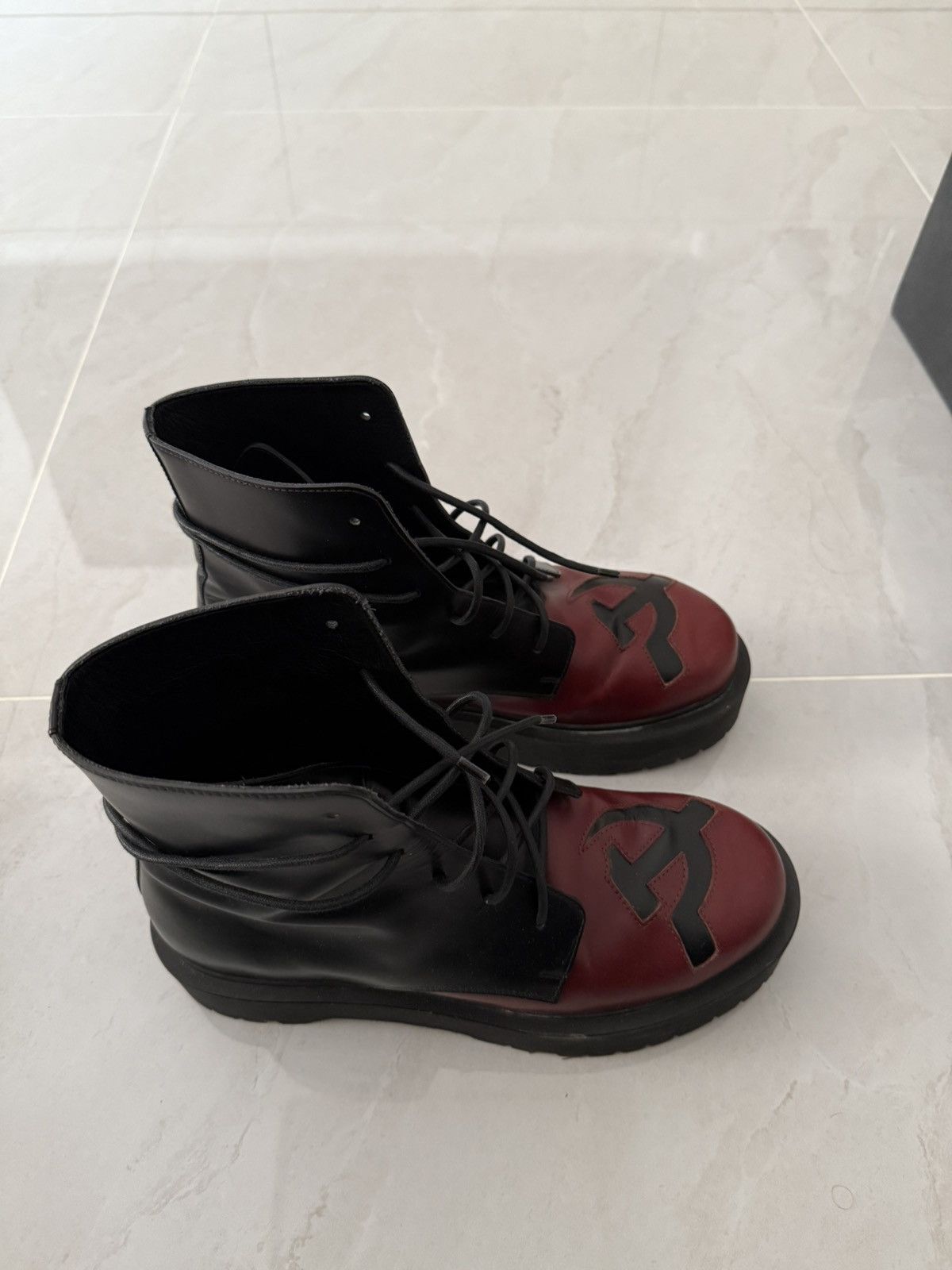 Enfants Riches Deprimes Enfants Riches Deprimes Communism Boots Sz.42 Size US 9 / EU 42 - 3 Thumbnail