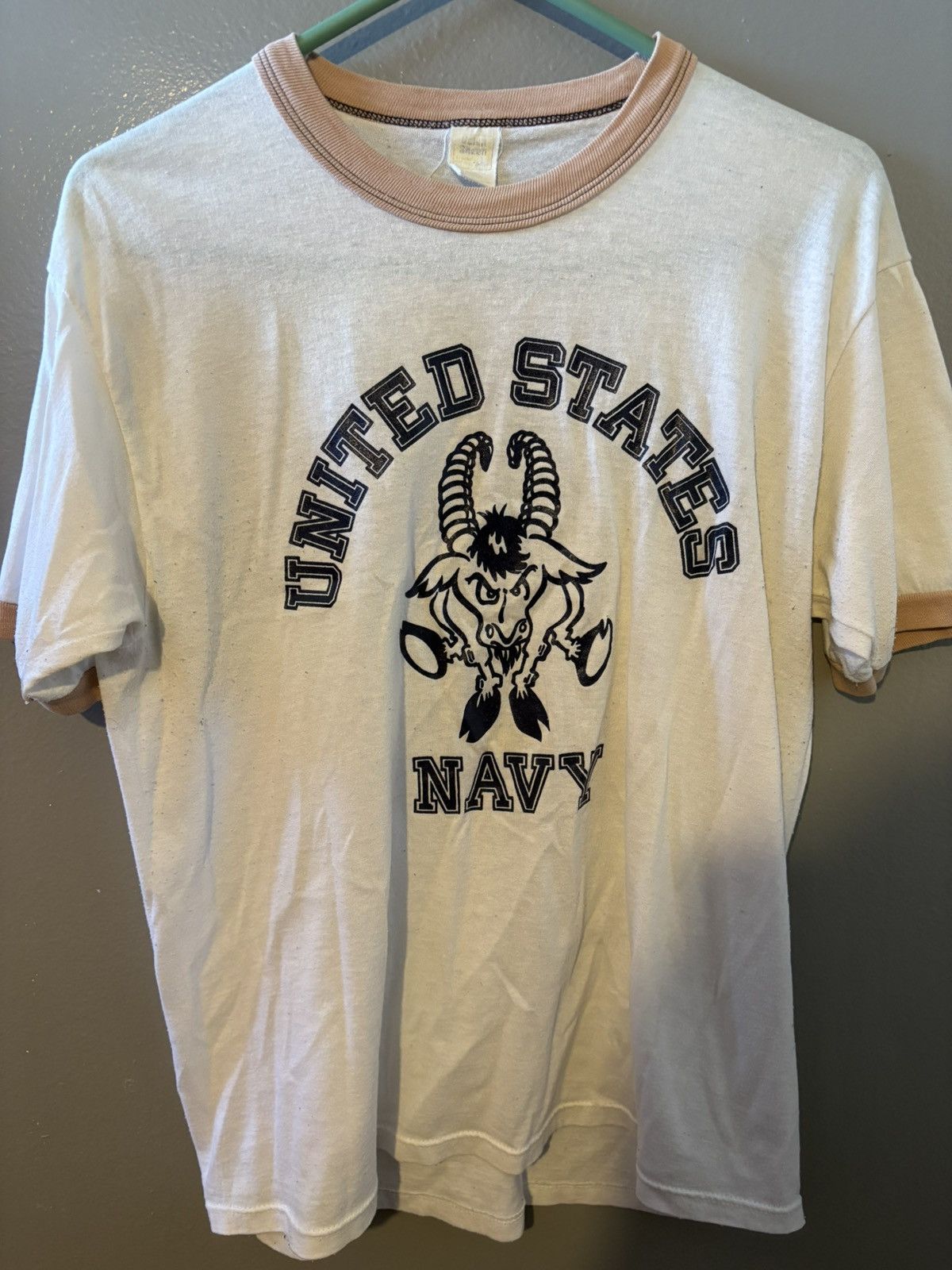 single stitch united states navy satire shirt
