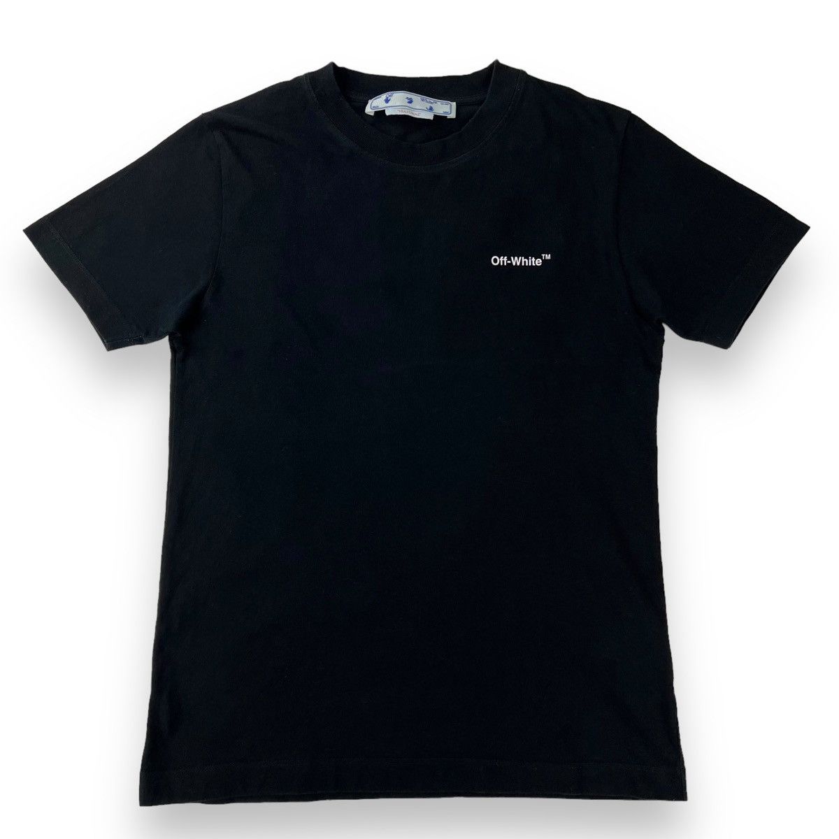 Off-White Off-White Wave Diagonal T Shirt Size US S / EU 44-46 / 1 - 3 Thumbnail