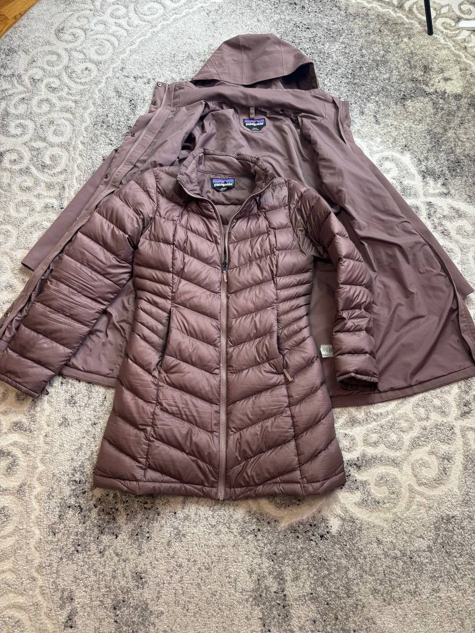 Patagonia Patagonia Women’s Tres 3-in-1 Parka – Dusky Brown – M (FA22) Size M / US 6-8 / IT 42-44 - 12 Thumbnail
