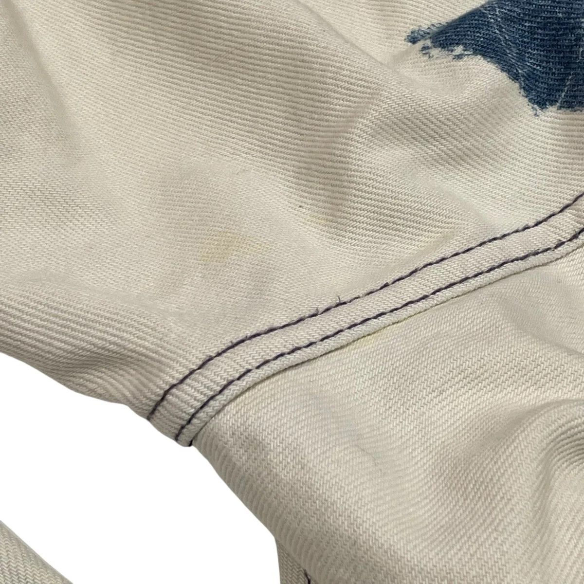 Namacheko Straight Leg Bleached Denim Jeans Size US 30 / EU 46 - 8 Thumbnail