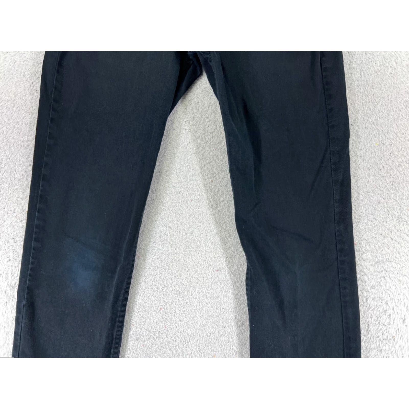 Levi's Levi's Jeans Womens 30 Black Denim Skinny Fit Low Rise Cotton Blend 28x29 Size 30" / US 8 / IT 44 - 3 Thumbnail