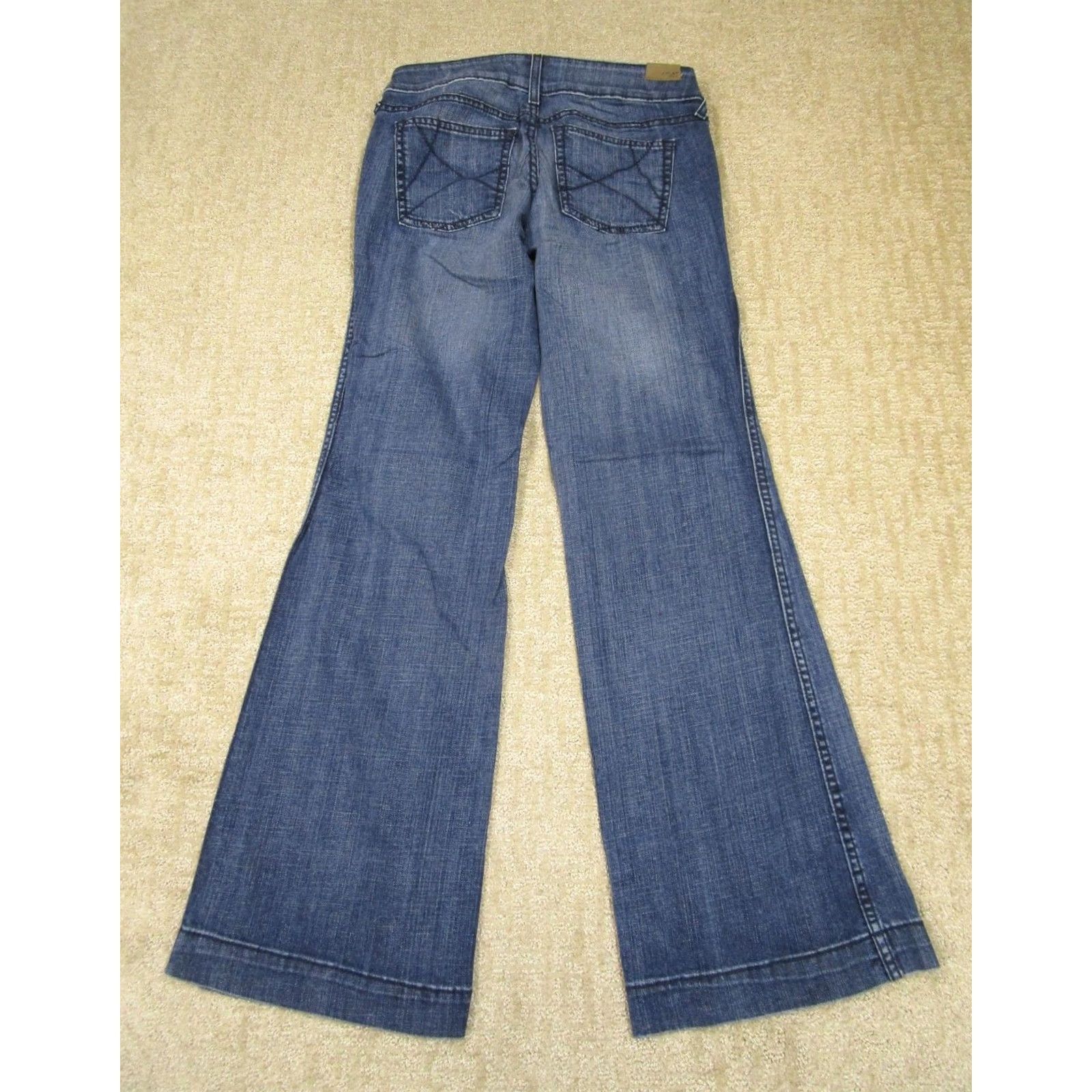 Ariat Ariat Jeans Women 28 Blue Low Rise Bootcut Western Pants Dark Wash Trousers Jeans Size 28" / US 6 / IT 42 - 3 Thumbnail