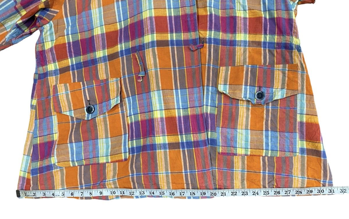Japanese Brand Rare FIFTH STREET indies Madras Cardigan Size US XXL / EU 58 / 5 - 14 Thumbnail