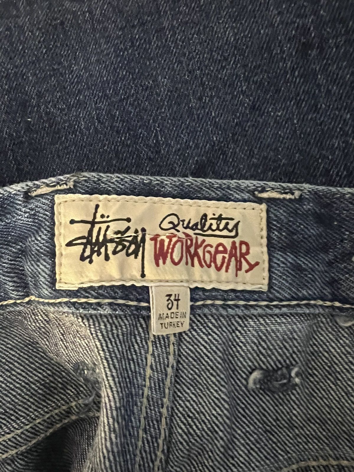 Stussy Stussy Double Knee Workpants blue **RARE** Size US 34 / EU 50 - 5 Thumbnail