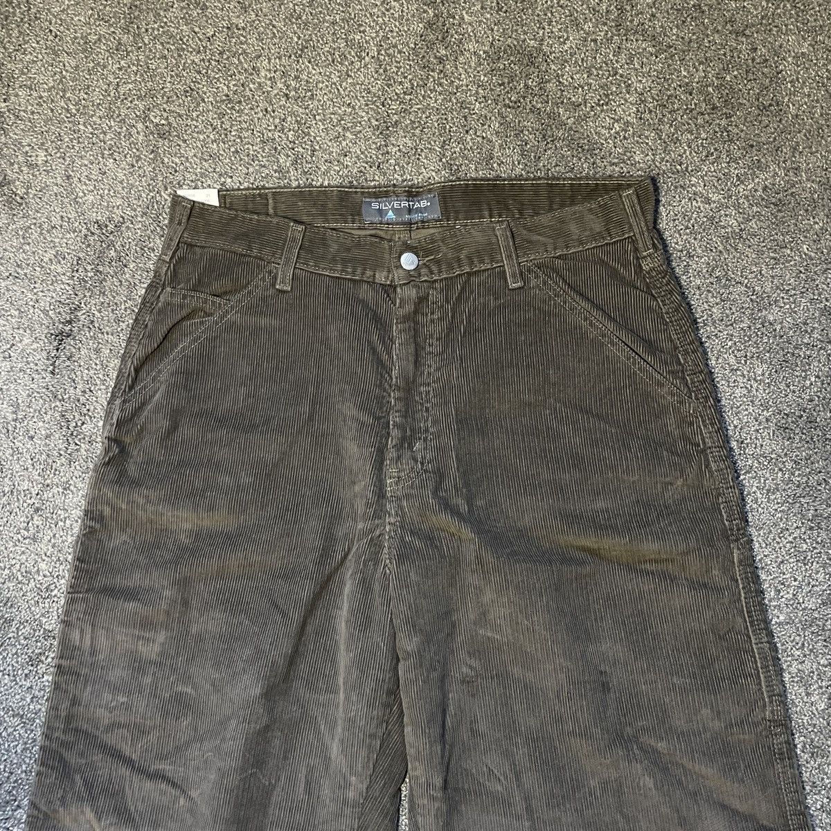 Levi's 1999 DEADSTOCK Levi’s Silvertab Corduroy Carpenter Pants Size US 34 / EU 50 - 5 Thumbnail