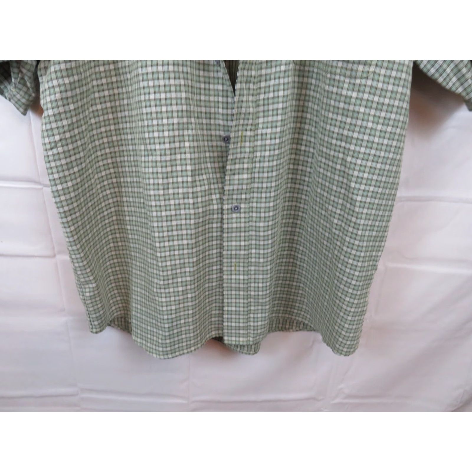 Colombo Columbia Button-Down Shirt L Sage Green Short Sleeve Men Regular Multicolor Button-Up Shirt, Short Sleeve, Classic Fit Size US L / EU 52-54 / 3 - 3 Thumbnail