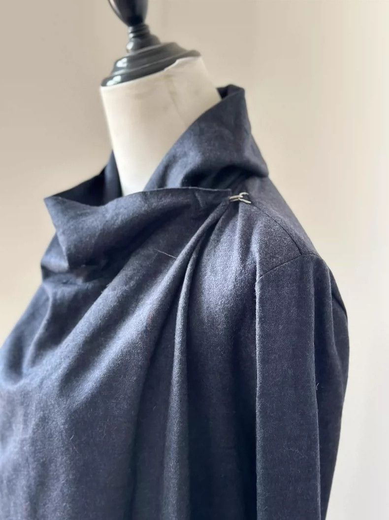 Helmut Lang HELMUT LANG sizeP Unruly swing wool knit coat Size M / US 6-8 / IT 42-44 - 1 Thumbnail