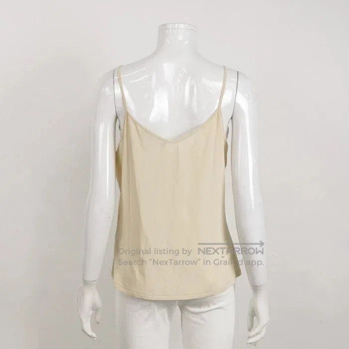 Max Mara Maxmara Studio Silk Solid Round Neck Top. Size XL / US 12-14 / IT 48-50 - 4 Thumbnail
