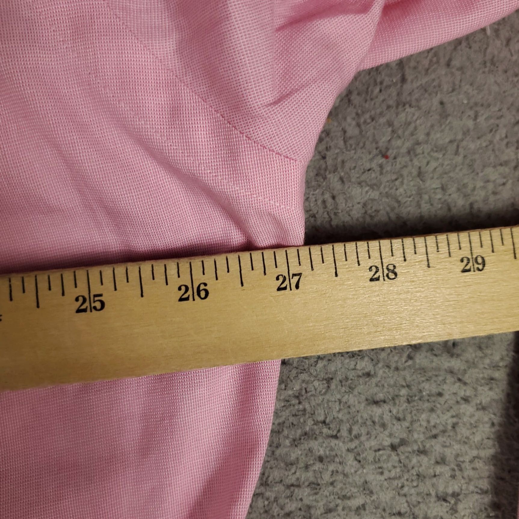 Ralph Lauren Ralph Lauren Shirt Mens 17 Pink Classic Fit Dress Button Up Long Sleeve Size 46R - 7 Thumbnail