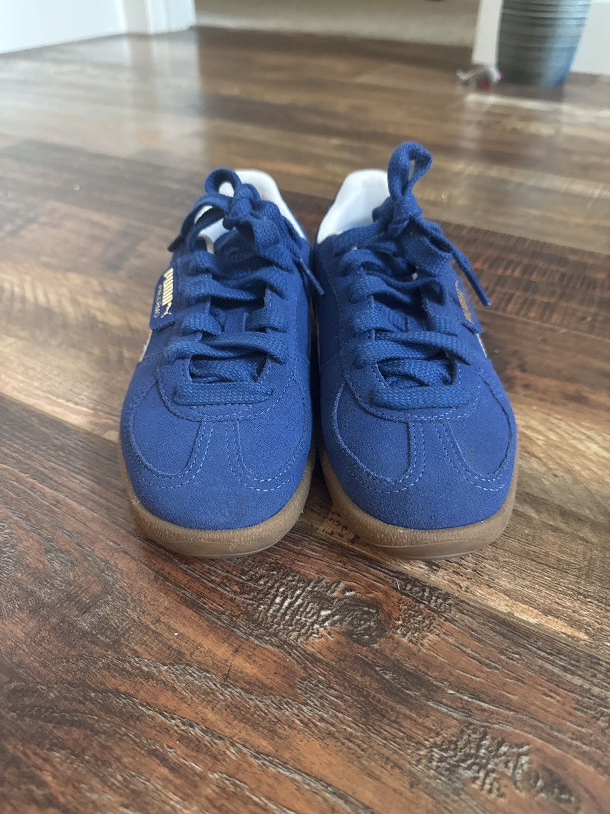 Puma Puma Palermo in White/Cobalt Glaze Size US 5.5 / IT 35.5 - 4 Thumbnail