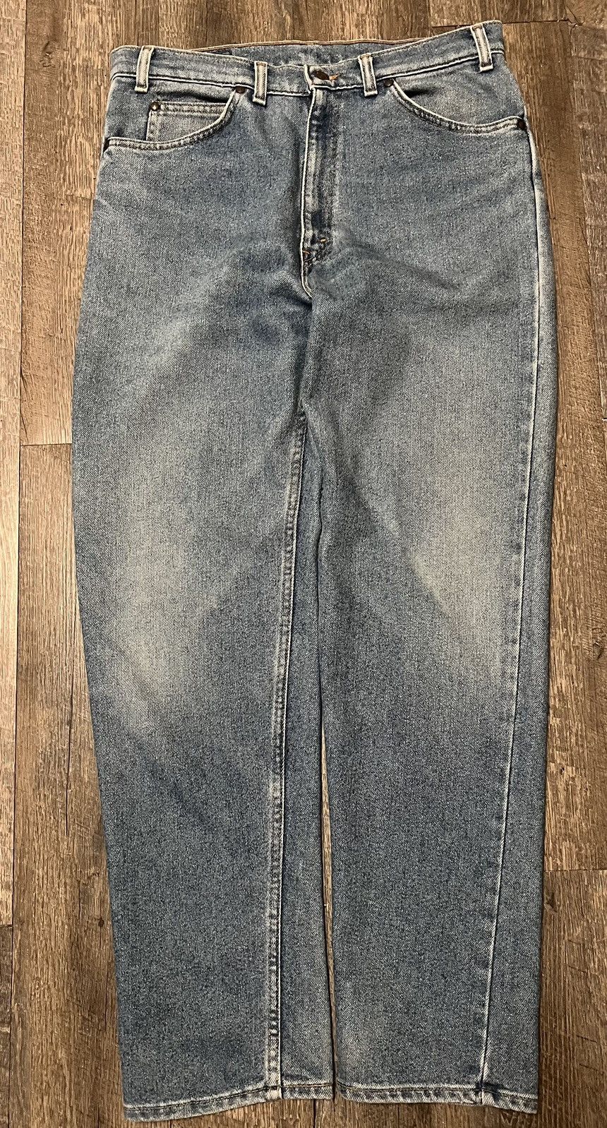 Levi's × Vintage Vintage 90’s Levis 540 Brown Tab Made In USA Flex Blue Jeans Size US 34 / EU 50 - 8 Thumbnail