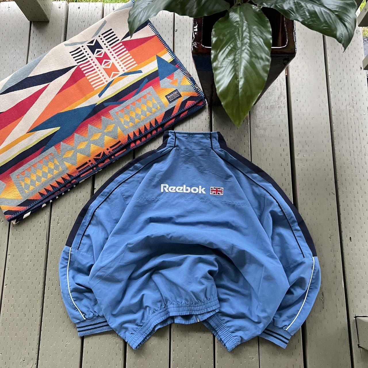 Reebok × Vintage Vintage 90's Reebok Windbreaker Jacket Size US XXL / EU 58 / 5 - 2 Thumbnail