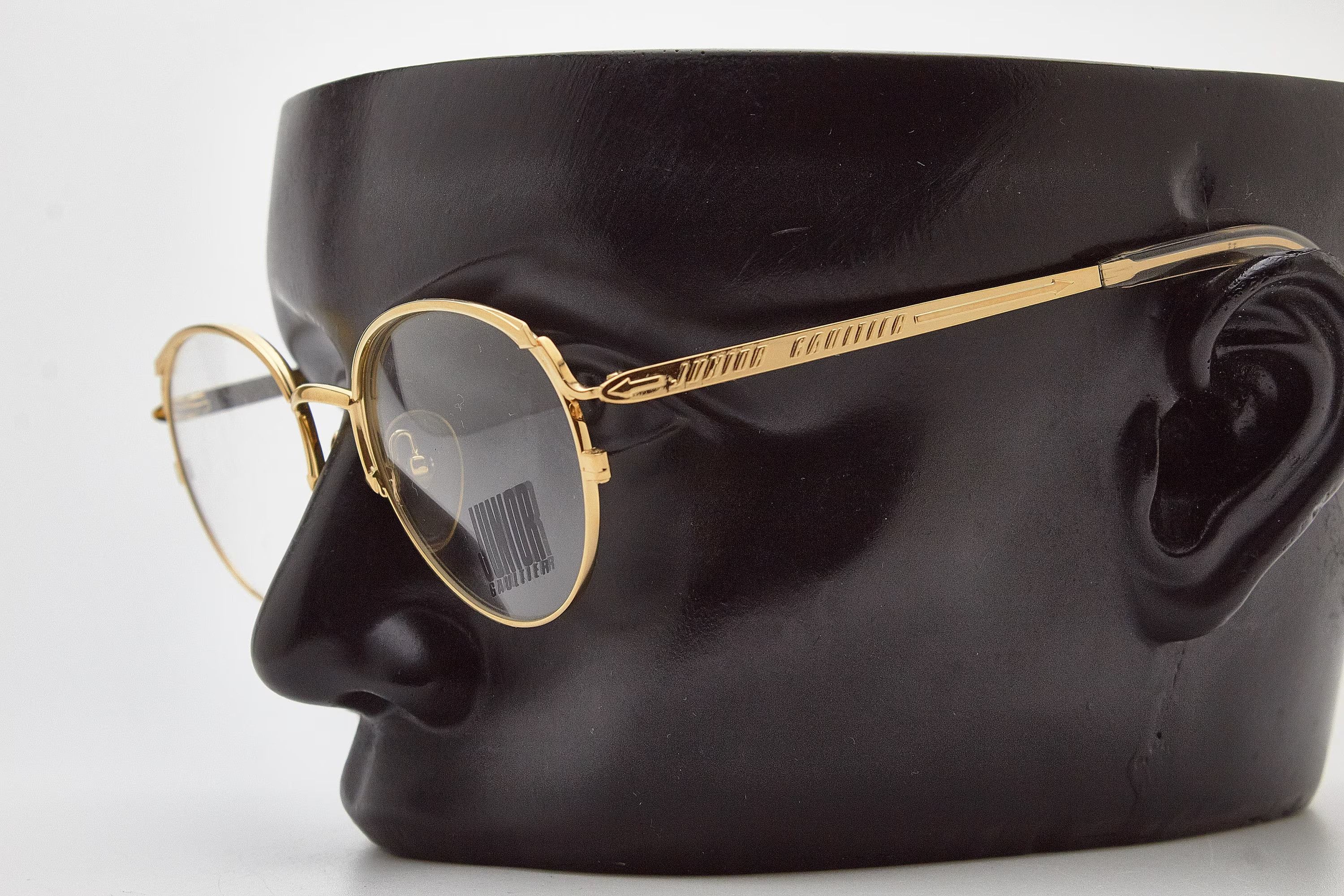 Jean Paul Gaultier Steampunk Goggles · Jean Paul Gaultier JPG 1990s Round Gold Size ONE SIZE - 8 Thumbnail