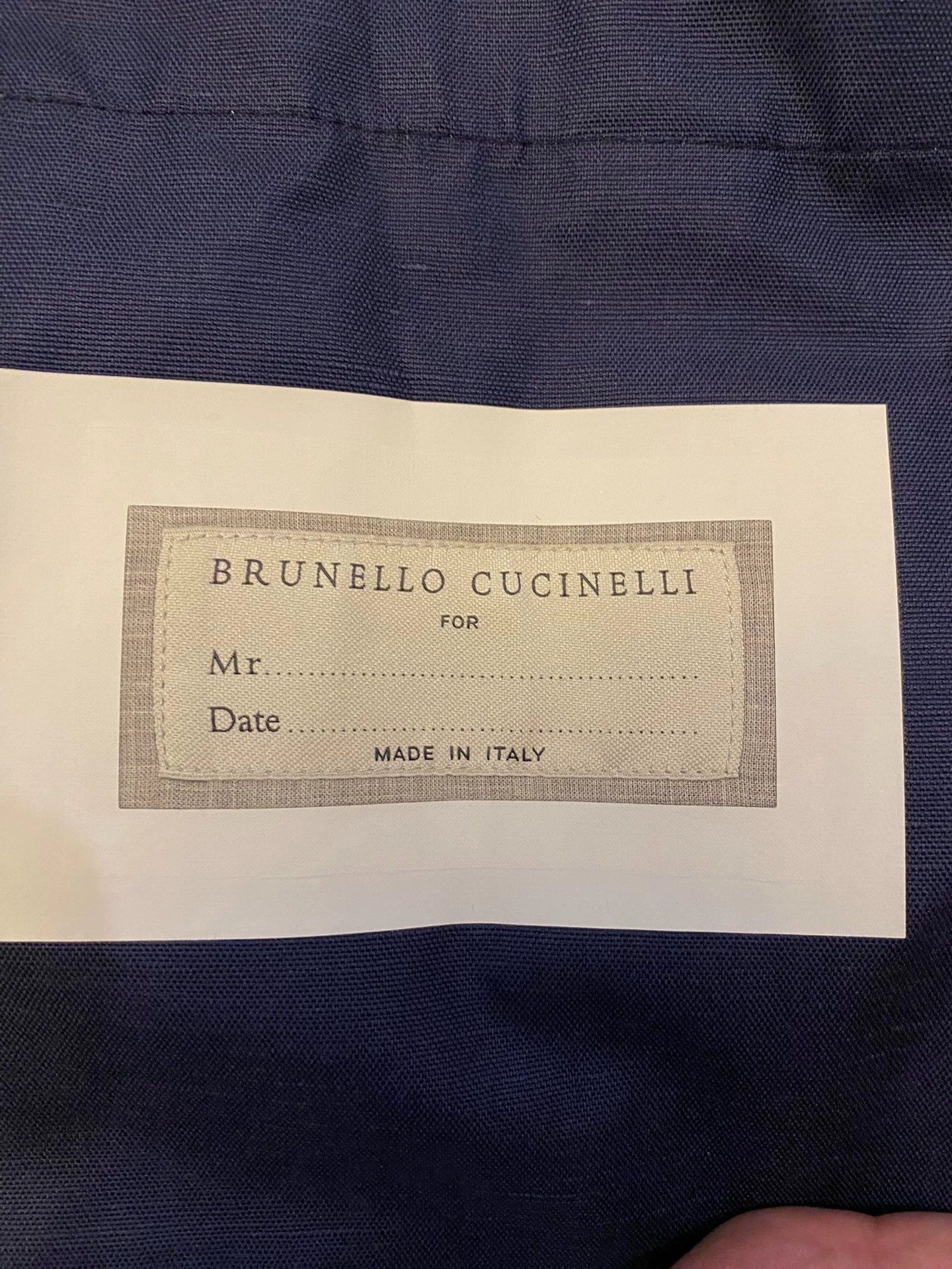 Brunello Cucinelli BC Waterproof Linen-Silk Windproof Jacket Italy 48 Size US M / EU 48-50 / 2 - 6 Thumbnail