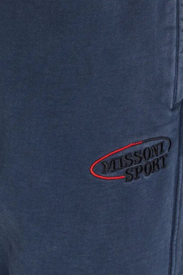 Missoni o1y0225 Jogger & Sweatpant in Navy Blue Size US 32 / EU 48 - 2 Thumbnail