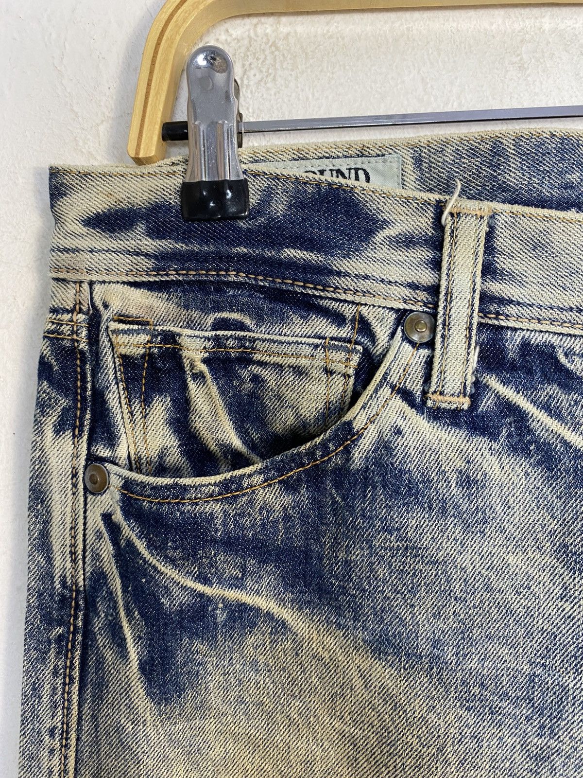 Spellbound Spell Bound Rusty Indigo Denim Jeans Buttonfly Size 34 Size US 34 / EU 50 - 6 Thumbnail