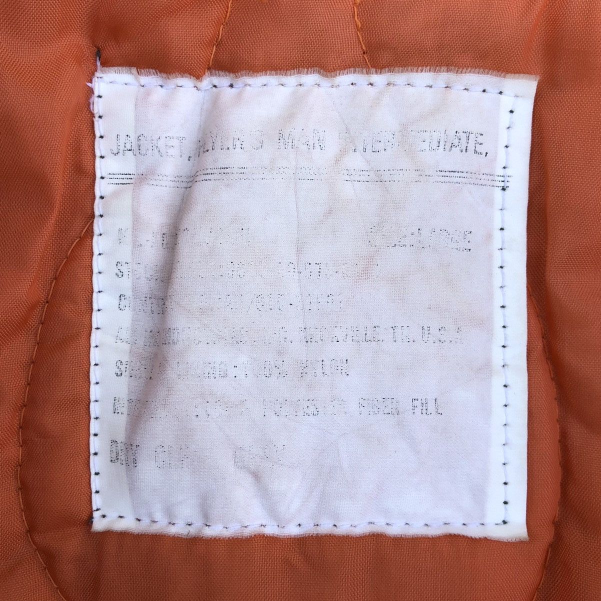 Vintage Vintage Flyer’s Man Intermediate CWU 45P Faded Bomber Jacket Size US L / EU 52-54 / 3 - 16 Thumbnail