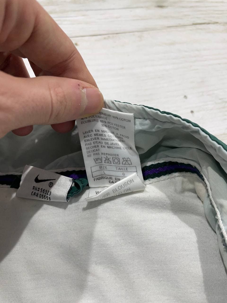 Nike Vintage Nike Supreme Court 90s Jacket Nylon Tennis Size US L / EU 52-54 / 3 - 16 Thumbnail