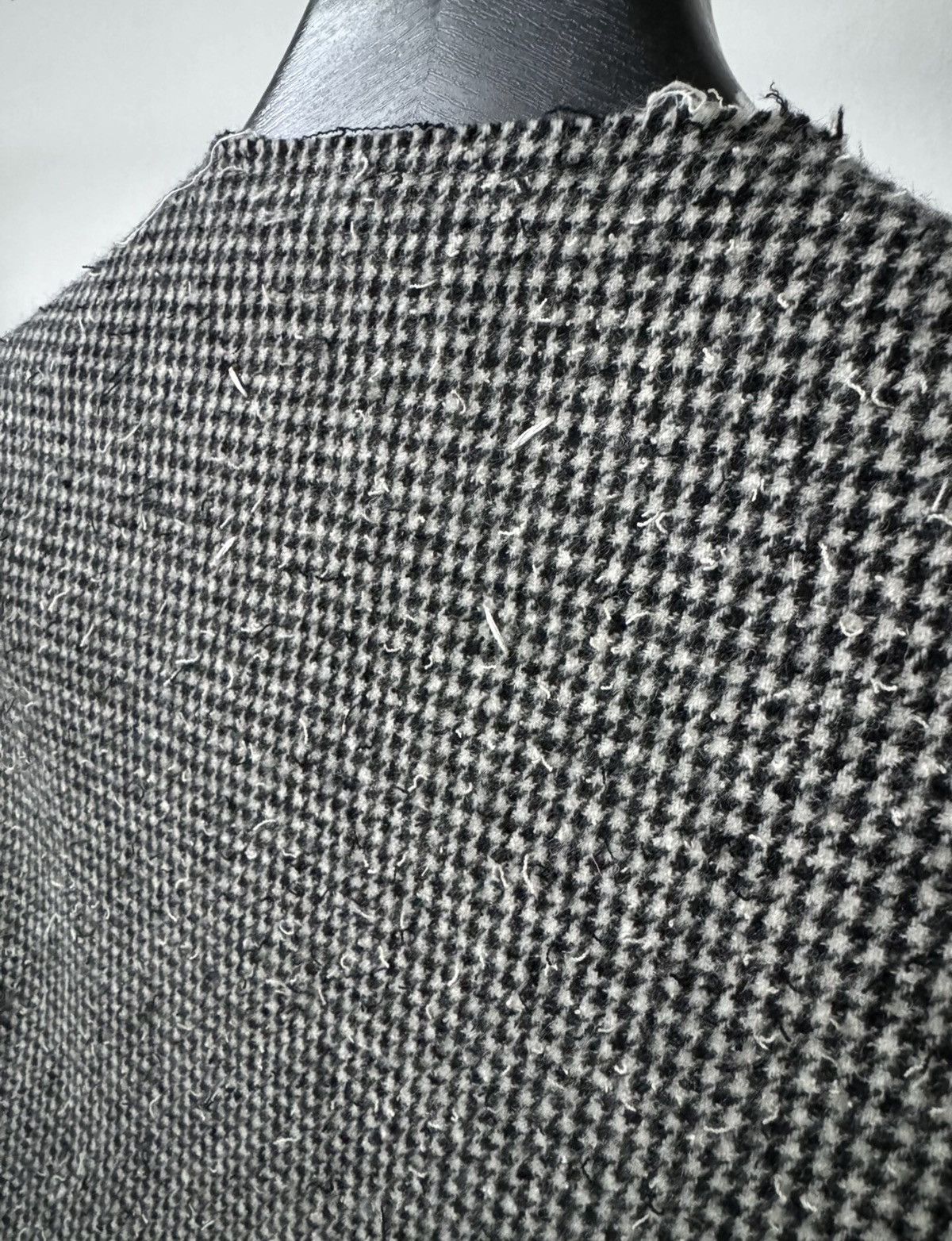 Maison Margiela MAISON MARGIELA Collarless Wool Blend Mid-Length Coat Size US S / EU 44-46 / 1 - 5 Thumbnail