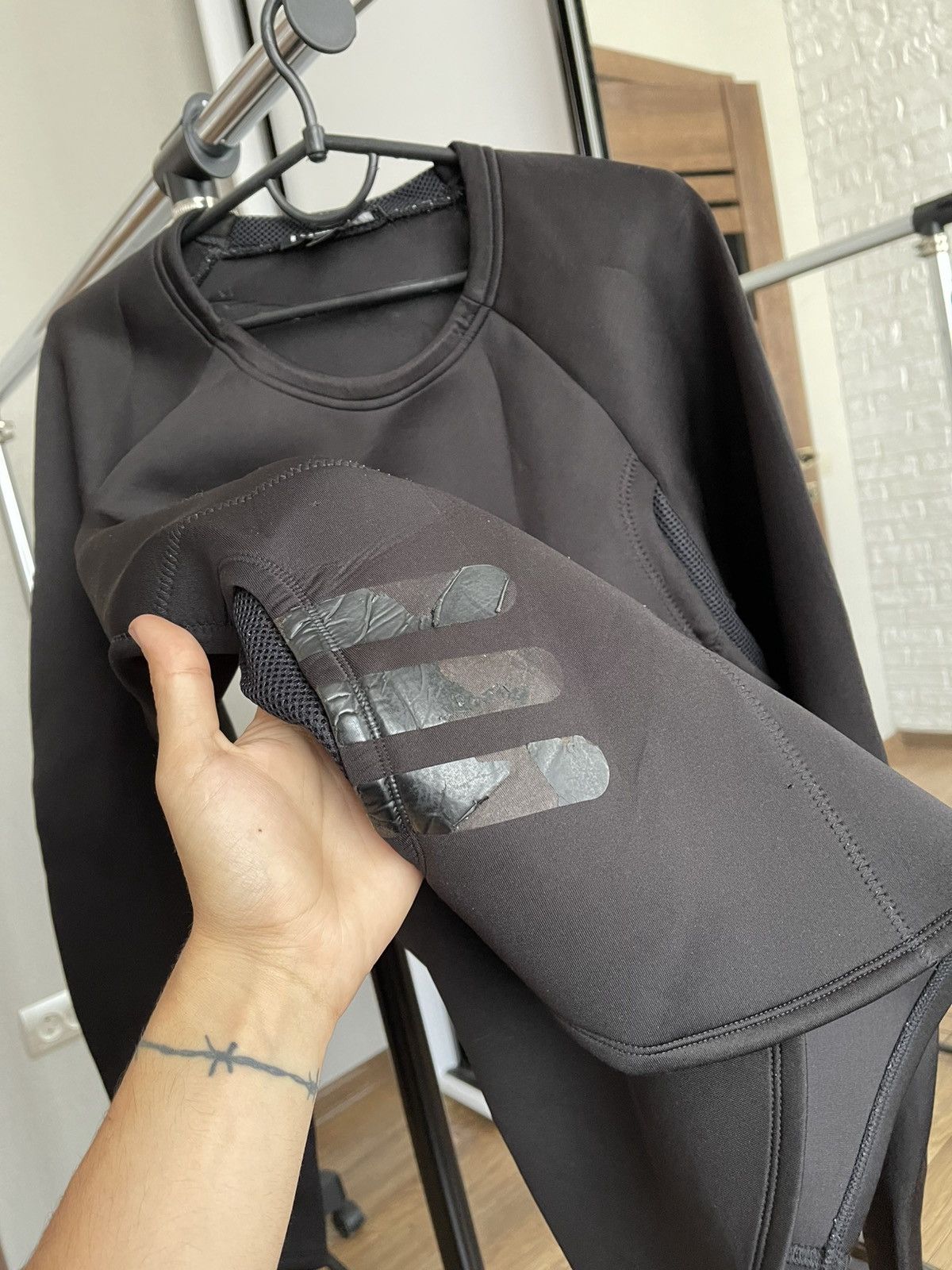 Adidas Adidas Y-3 Yohji Yamamoto Sweatshirt Crewneck Size US L / EU 52-54 / 3 - 7 Thumbnail