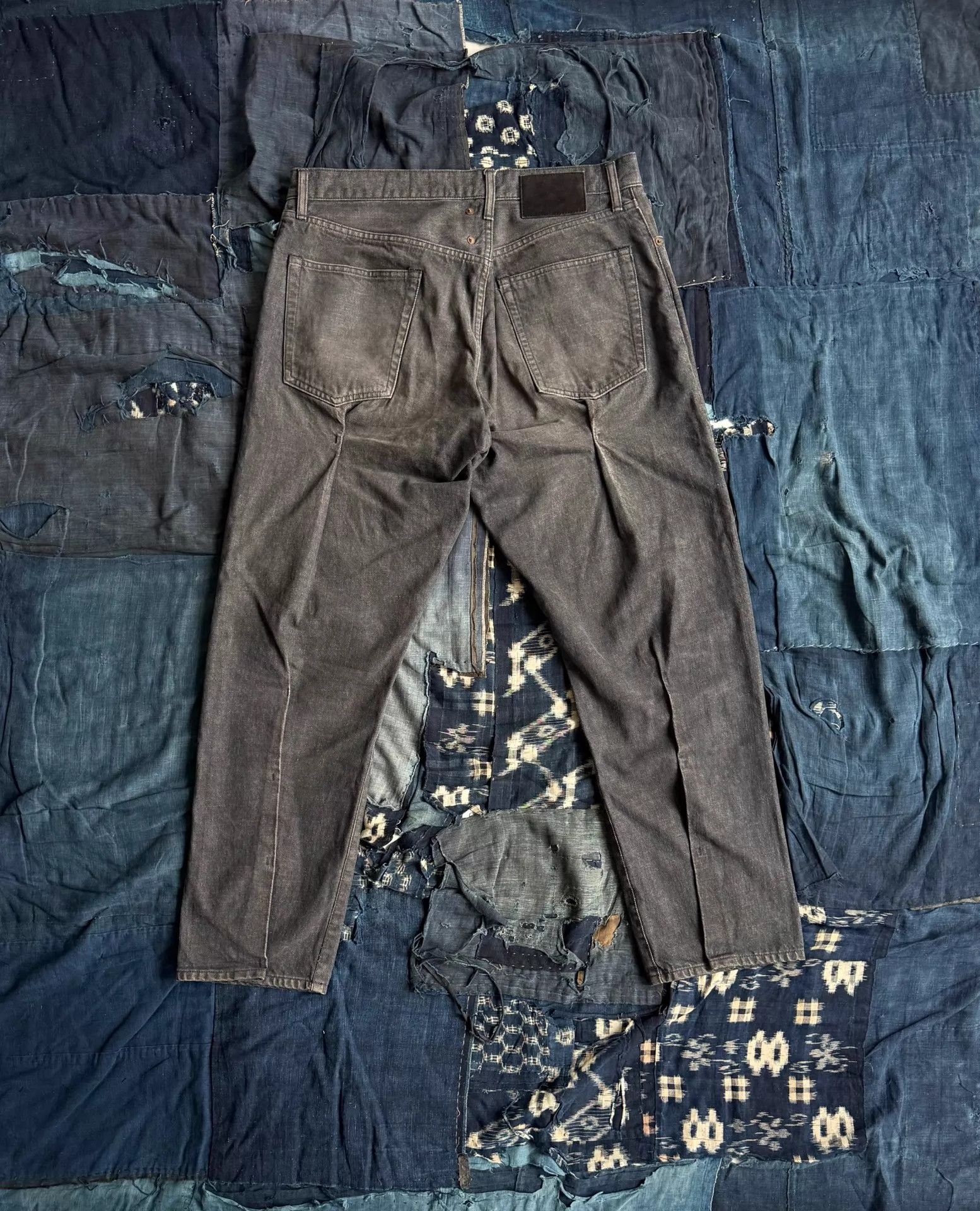Visvim VISVIM 23AW JOURNEYMAN TACKED DMGD SPOT Black Denim 3 Size US 34 / EU 50 - 2 Thumbnail