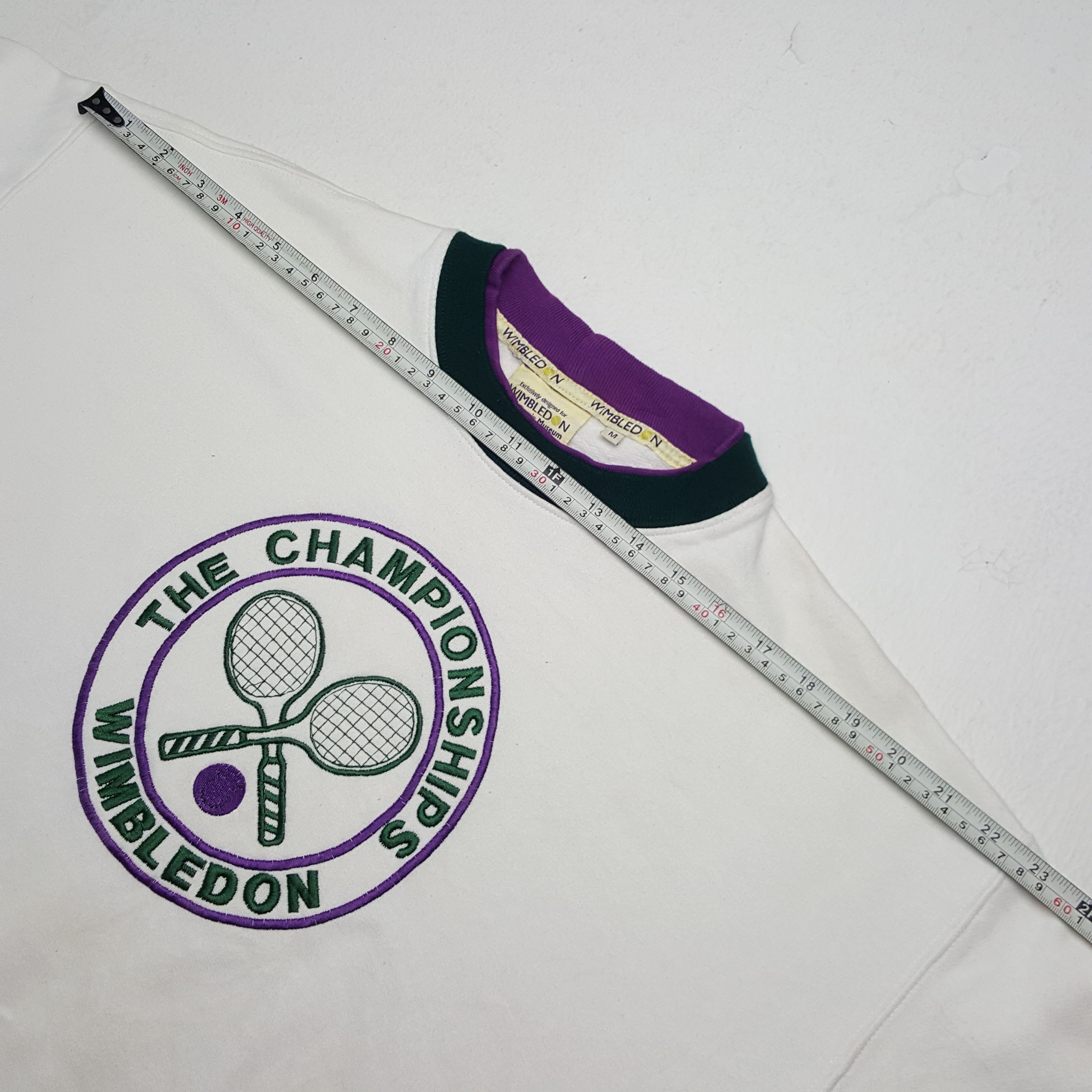 Vintage Vintage The Championship Wimbledon Sweatshirt Size US M / EU 48-50 / 2 - 5 Thumbnail
