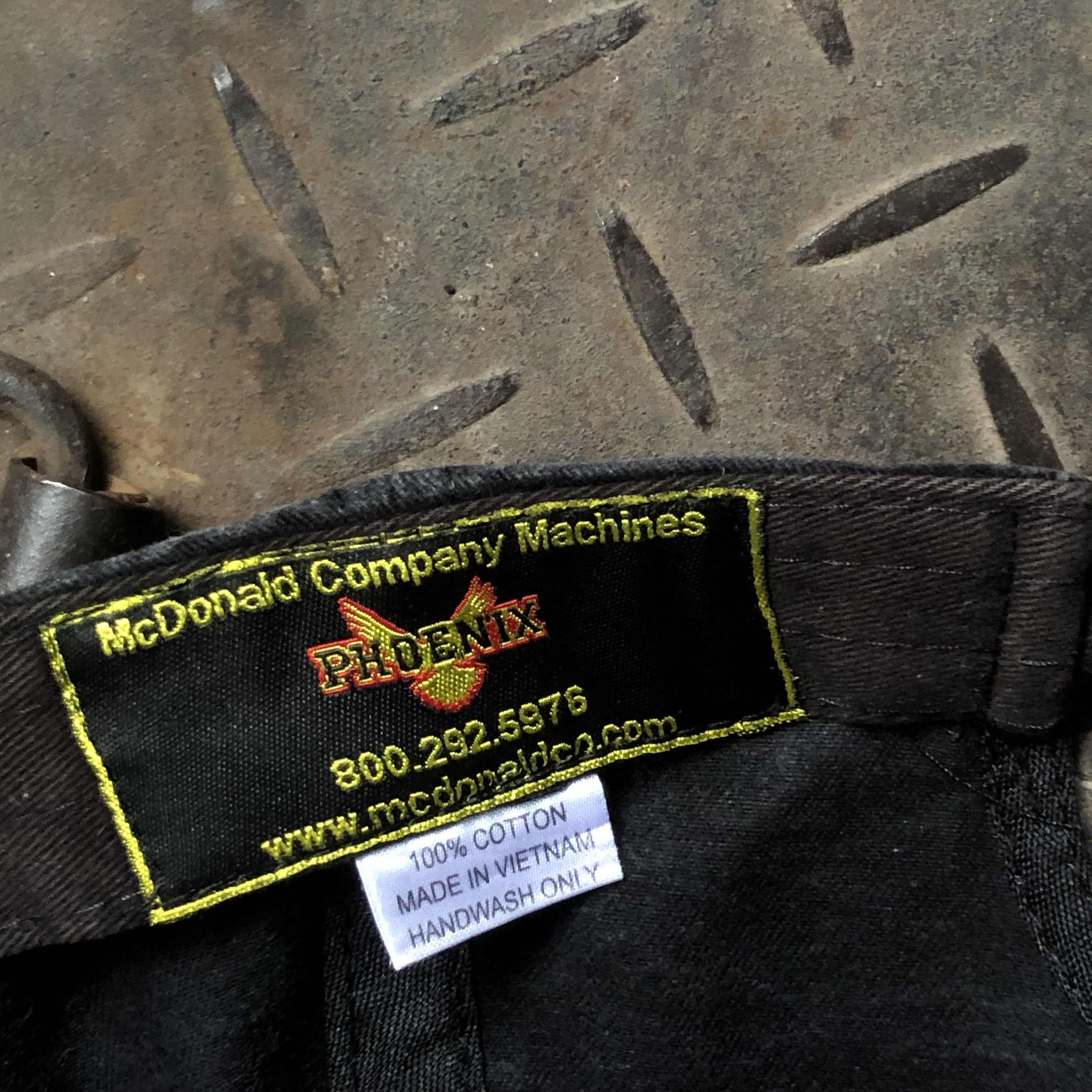 Japanese Brand Vintage Phoenix McDonald Company Machines Washed Dad Hat Size ONE SIZE - 5 Thumbnail