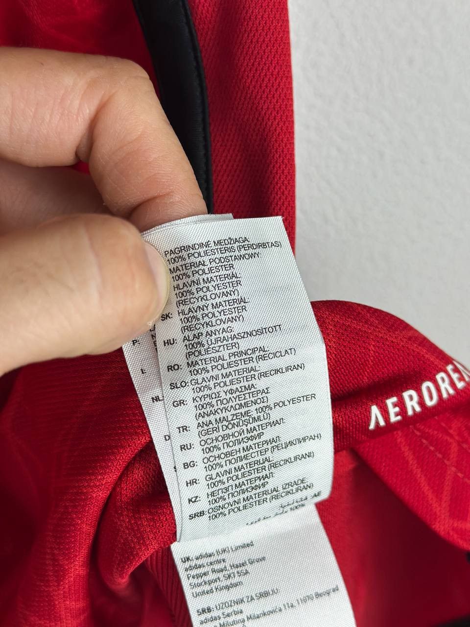 Adidas Adidas Manchester United Size US S / EU 44-46 / 1 - 10 Thumbnail