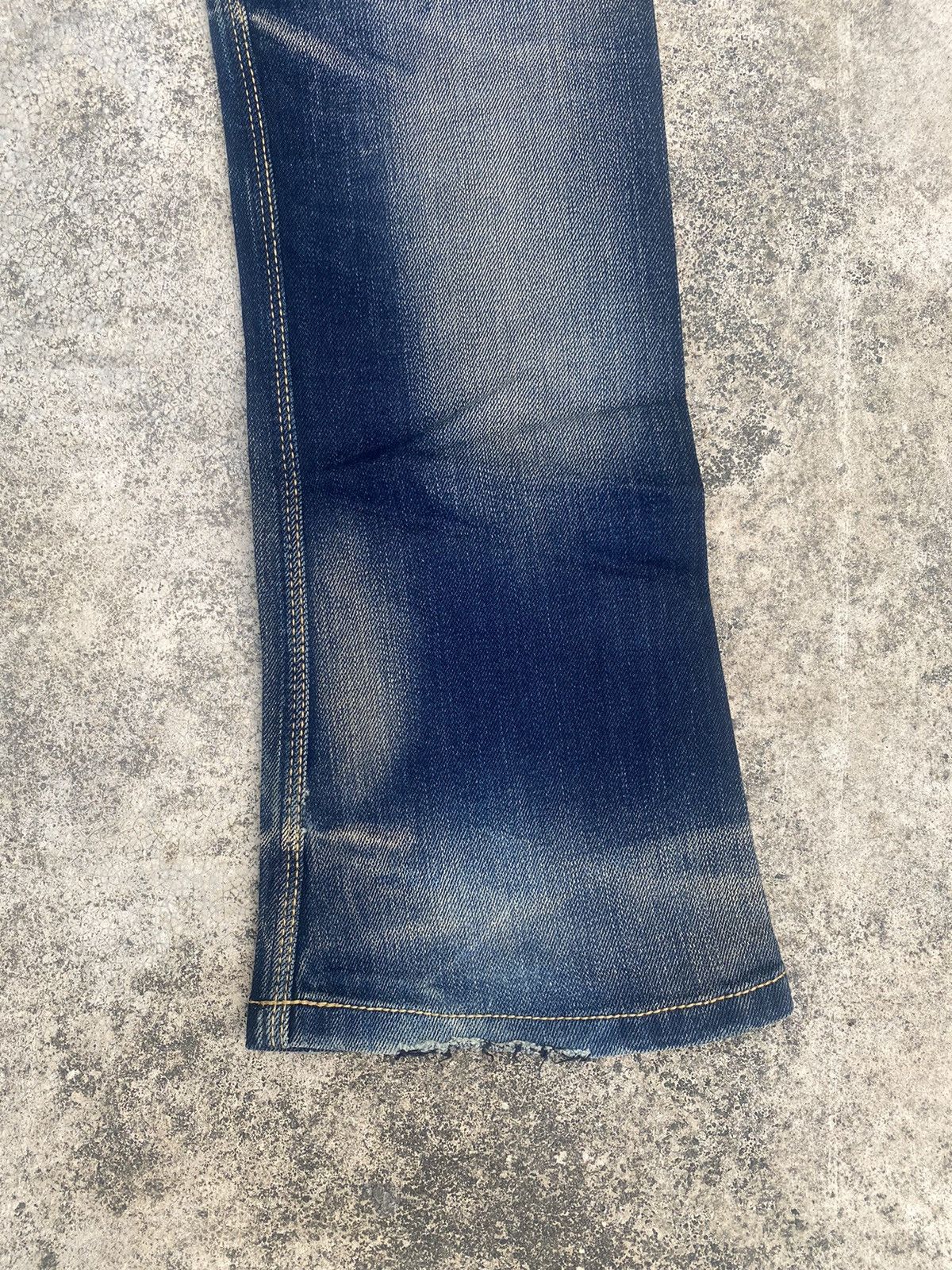 If Six Was Nine × Japanese Brand × Nicole Club Flare Jeans Nicole Club Clawmark Zipper Bootcut Size US 30 / EU 46 - 17 Thumbnail