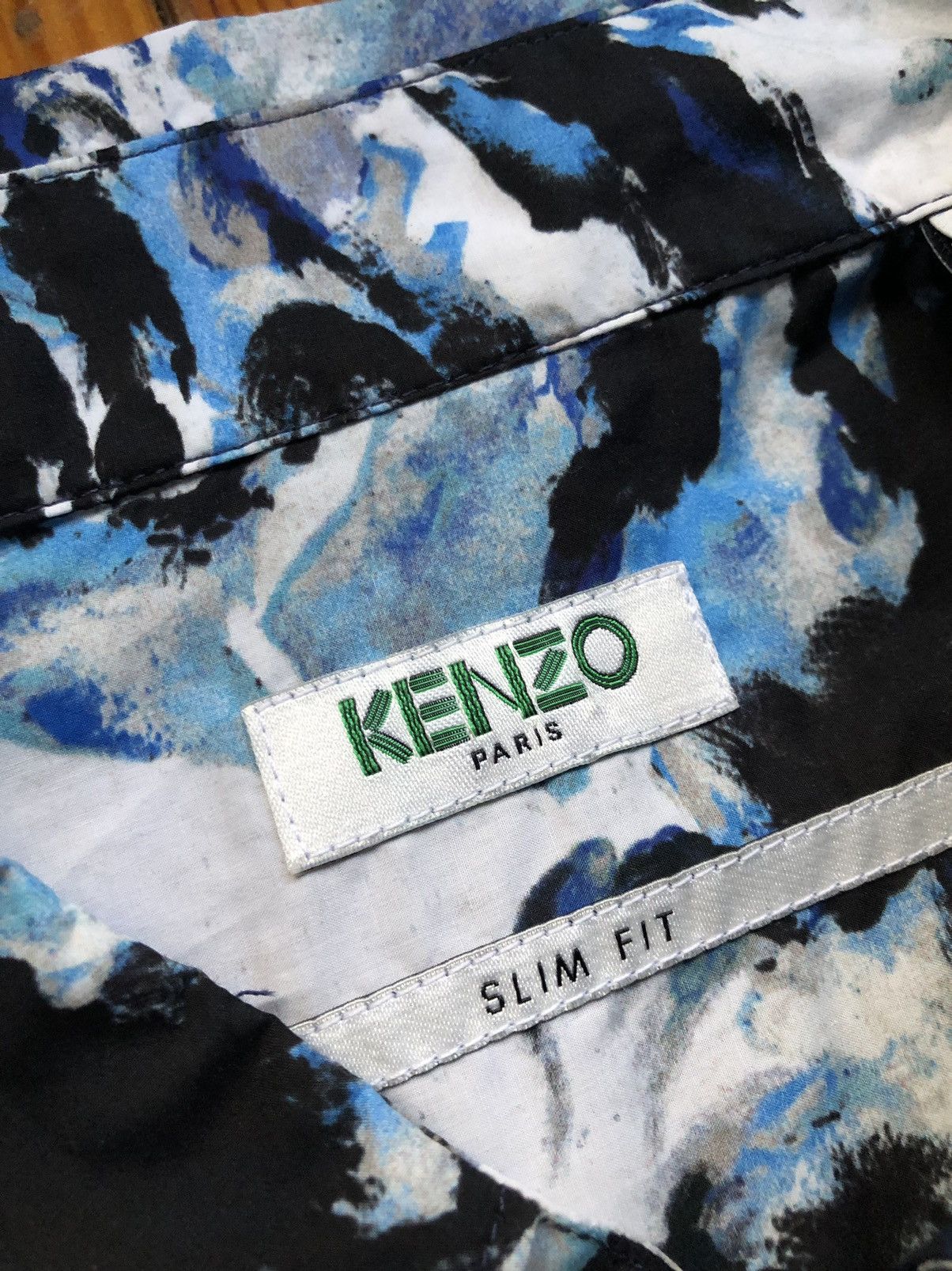 Kenzo Kenzo World Clouds Print Shirt Set Size US M / EU 48-50 / 2 - 19 Thumbnail