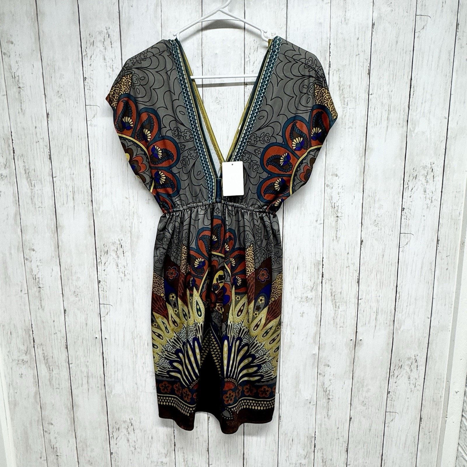 Other Flying Tomato Dress Size Small V-Neck Cape Short Sleeve Mini Size S / US 4 / IT 40 - 1 Thumbnail