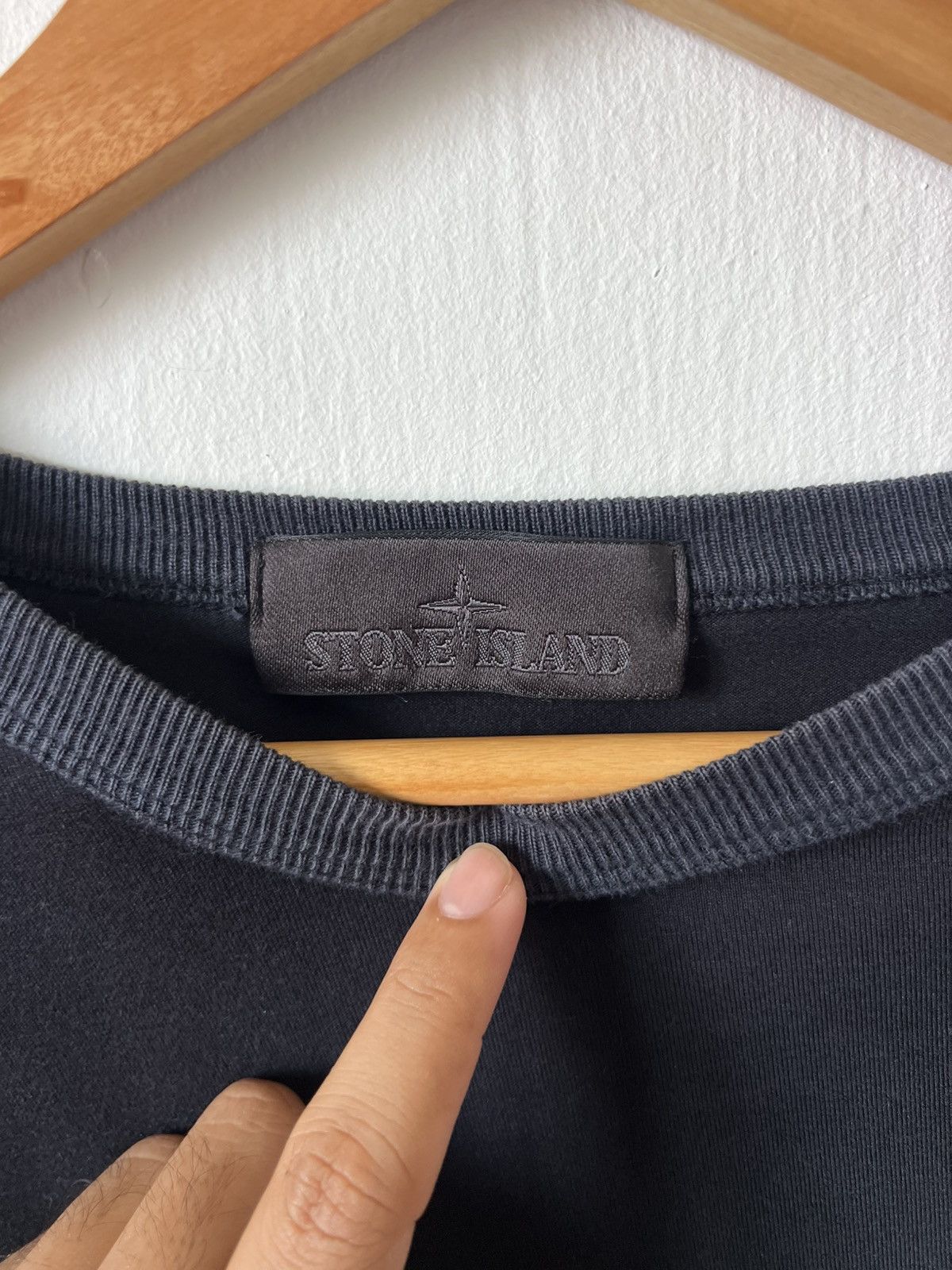 Stone Island Vintage Stone Island Longsleeve Size US XXL / EU 58 / 5 - 3 Thumbnail