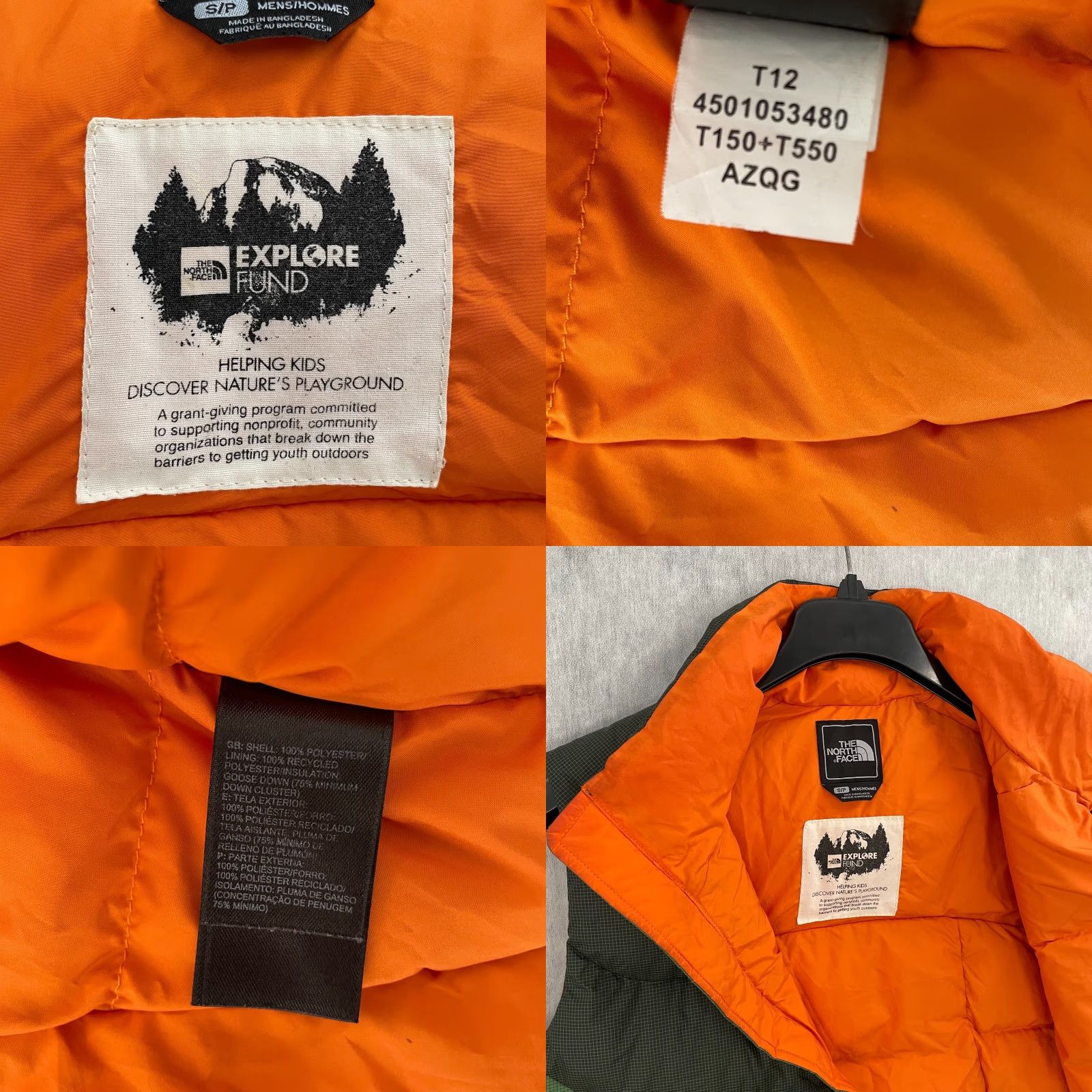 The North Face The North Face Vest Adult Small Green 550 Tech Down Puffer Full Zip Stow Mens S Size US S / EU 44-46 / 1 - 9 Thumbnail