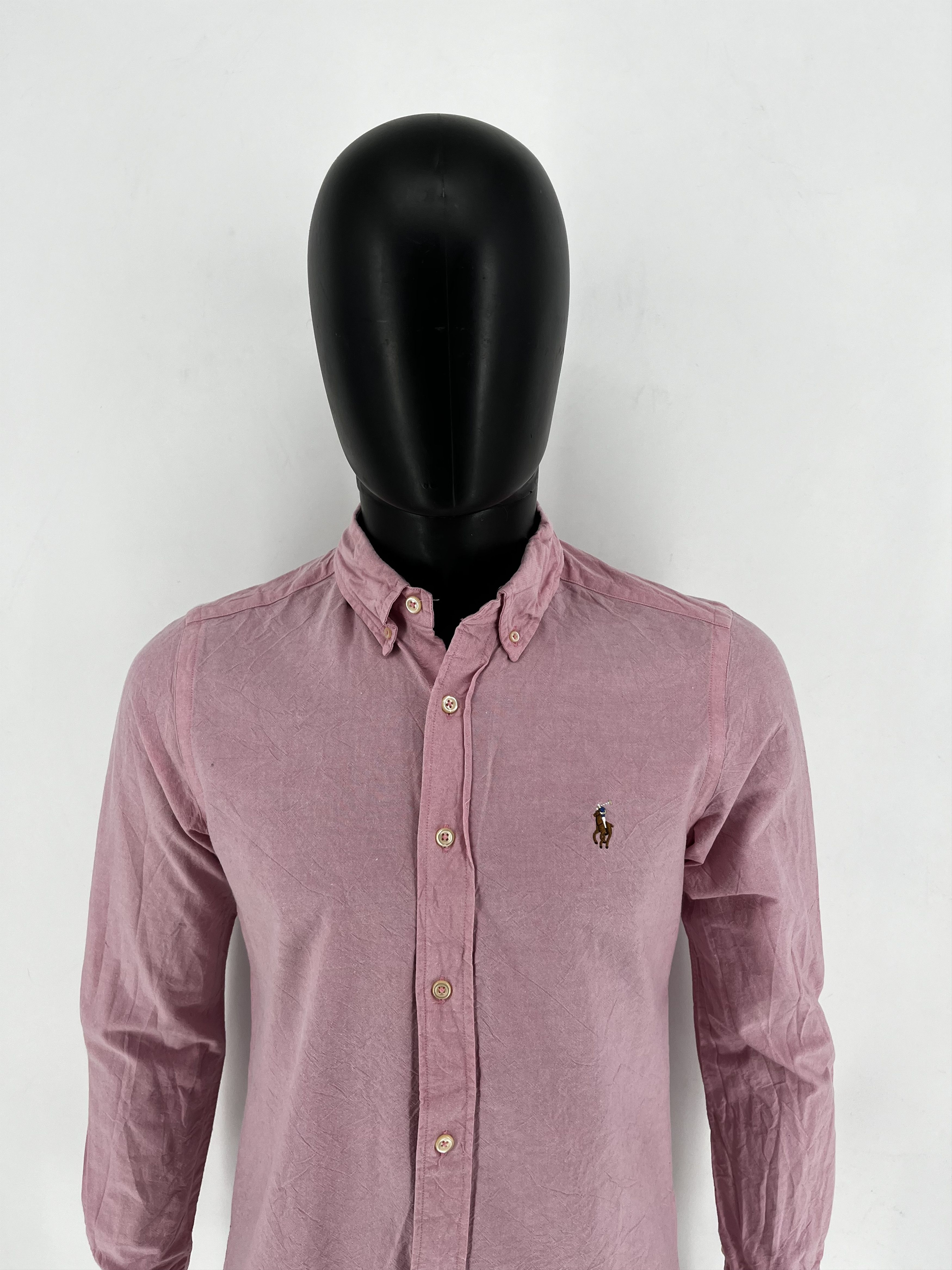 Polo Ralph Lauren Vintage Pink Shirt Polo Ralph Lauren Size S Rare Size US S / EU 44-46 / 1 - 5 Thumbnail