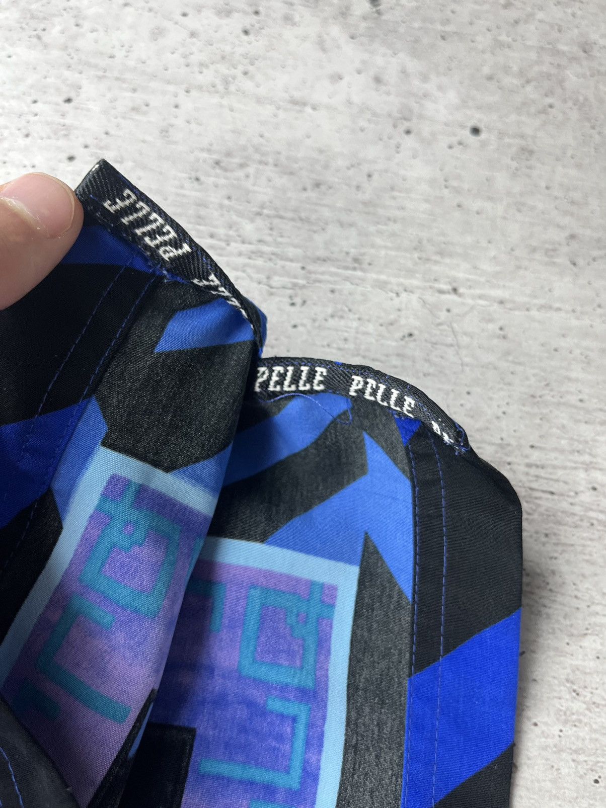 Pelle Pelle × Vintage Vintage Crazy Avant Garde Shirt Pelle Pelle Size US L / EU 52-54 / 3 - 10 Thumbnail
