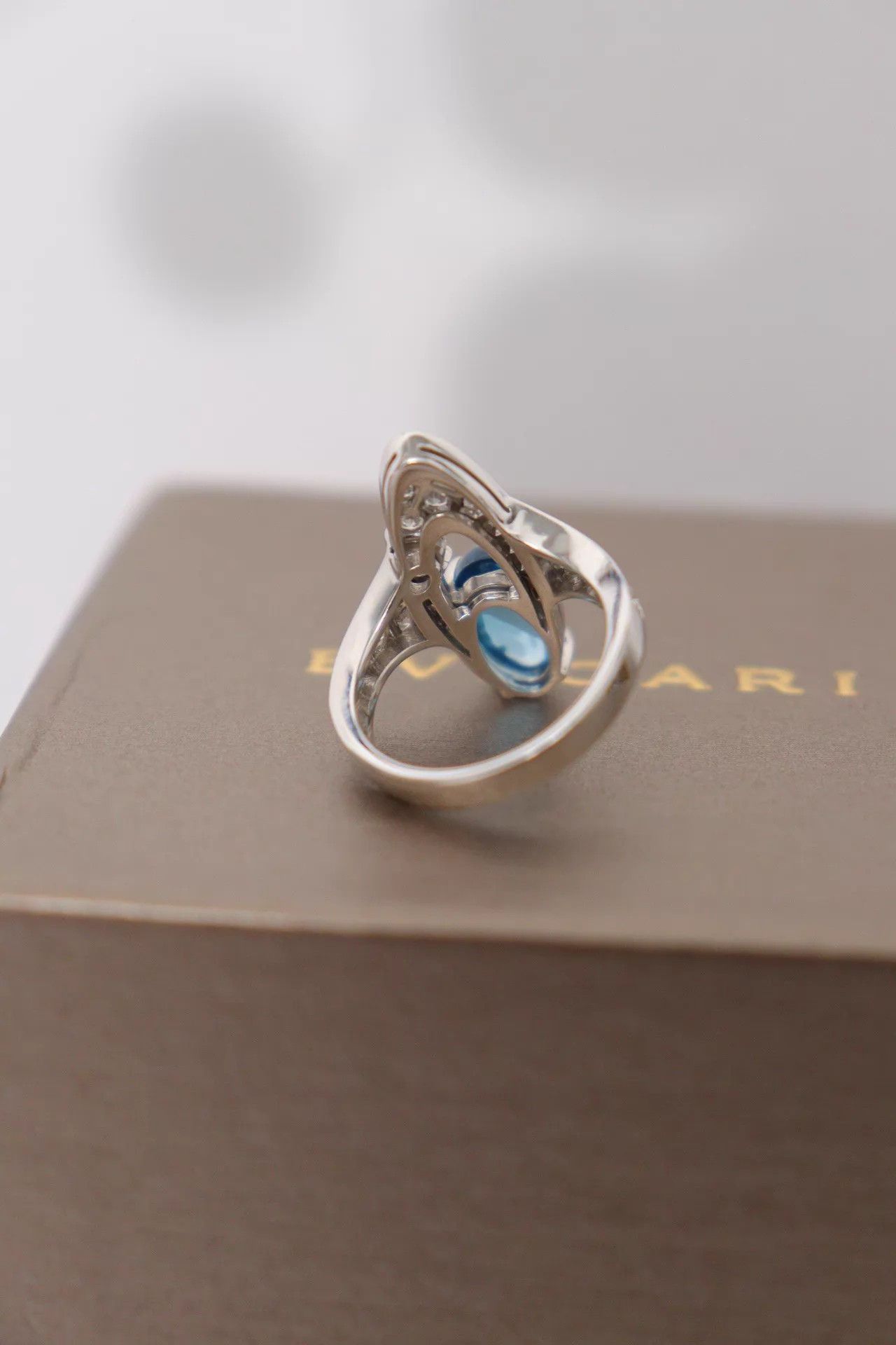 Bvlgari Bvlgari Color Gemstone Topaz Ring with Box Size ONE SIZE - 4 Thumbnail