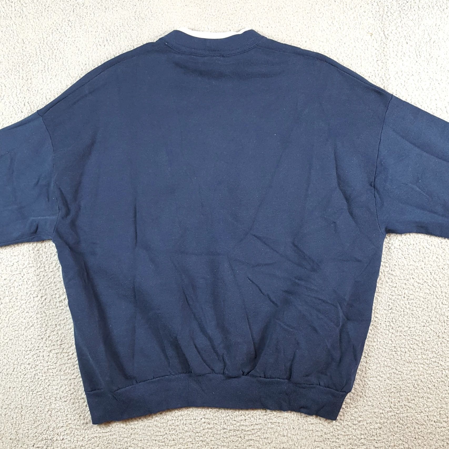 Etro VINTAGE Day Break Snowy Christmas Tree Fleece Sweatshirt Crewneck 3XL Women Blue Pullover 90s Christmas Holiday Retro Shirt Size XXL / US 16-18 / IT 52-54 - 5 Thumbnail