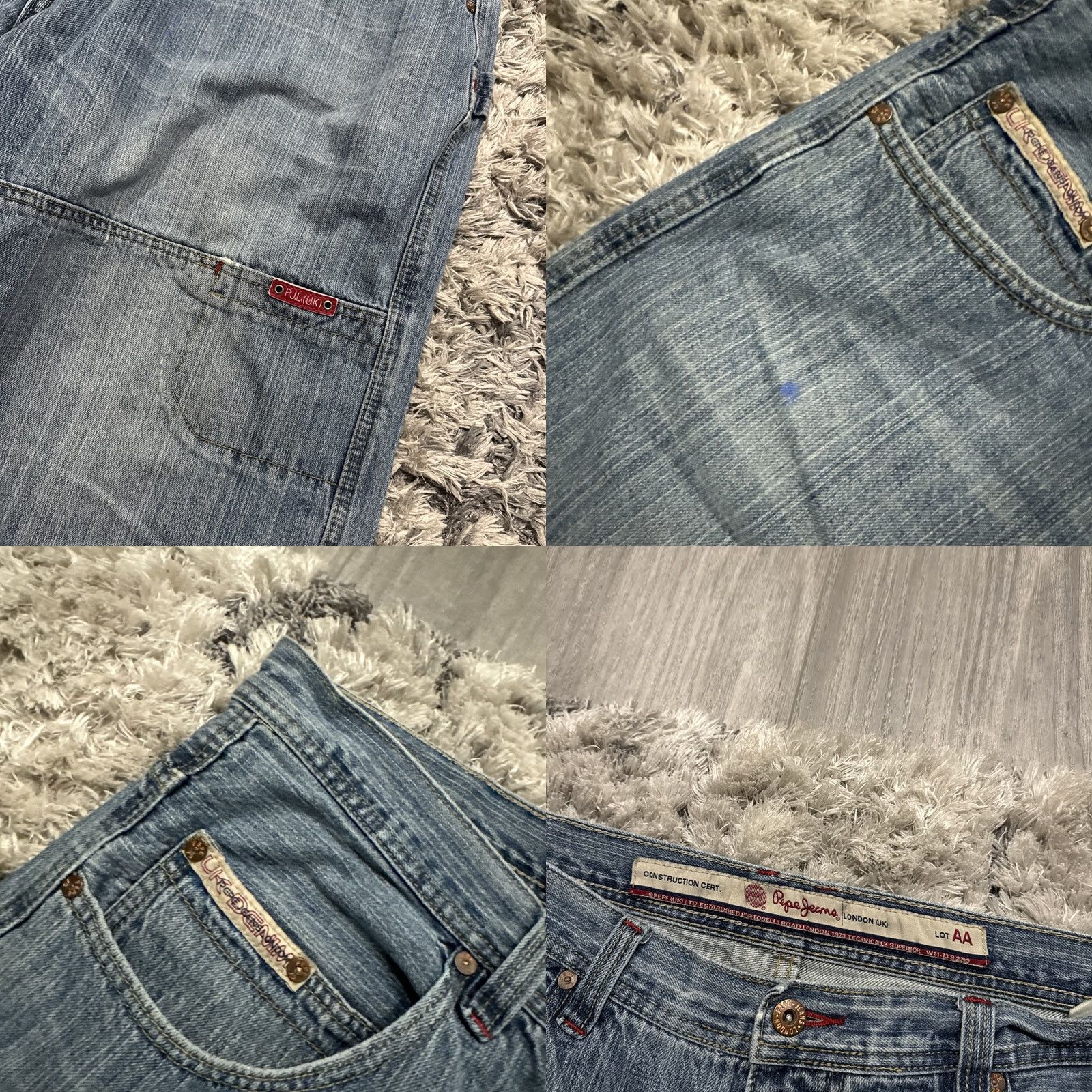 Pepe Jeans VINTAGE Pepe Jeans 90s London Blue Denim Embroidered Jorts Jean Shorts Men Size 40 Size US 40 / EU 56 - 9 Thumbnail