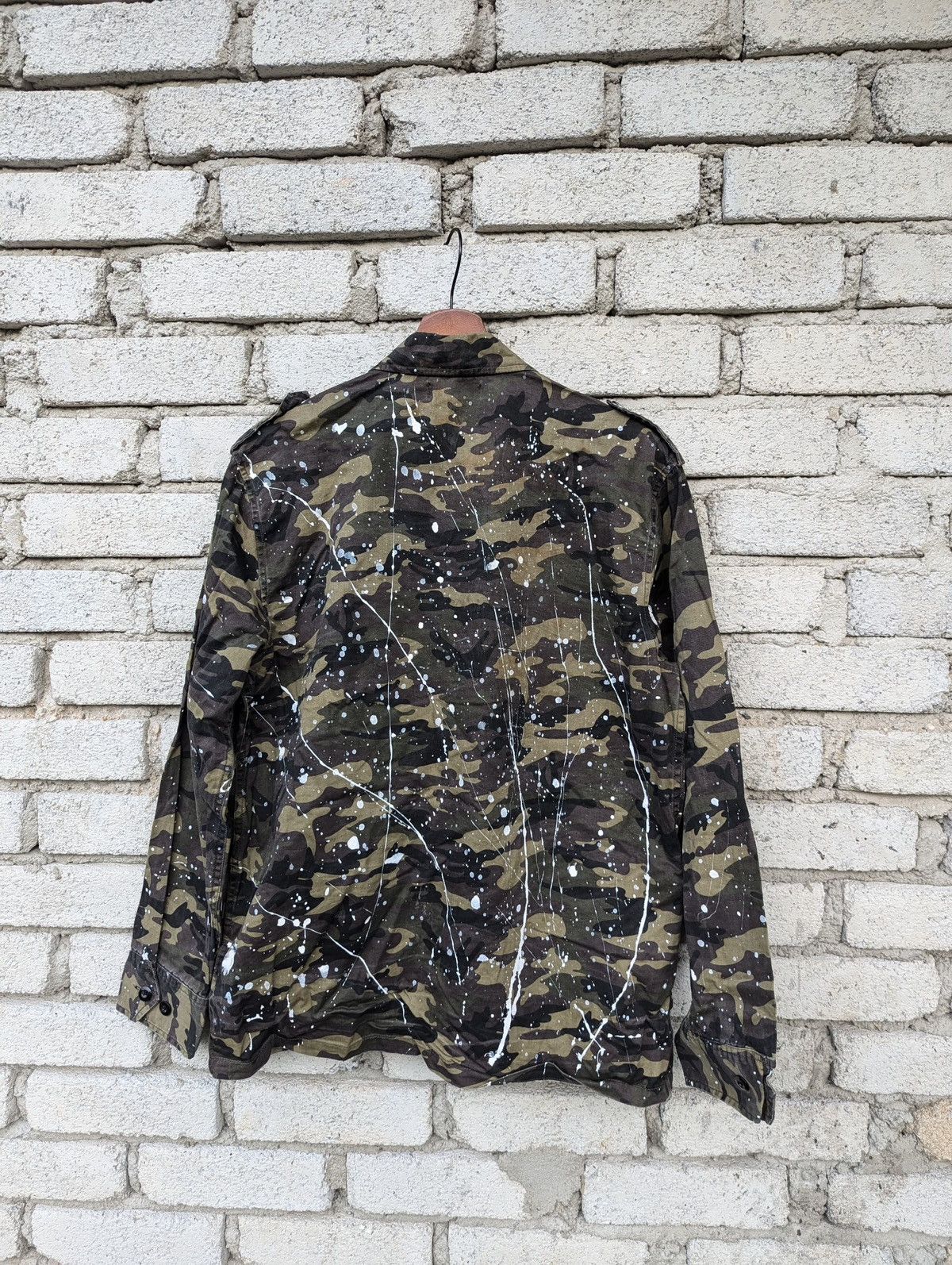 semanticdesign Semantic Design Long Sleeve Military Printed Shirt Size US L / EU 52-54 / 3 - 5 Thumbnail