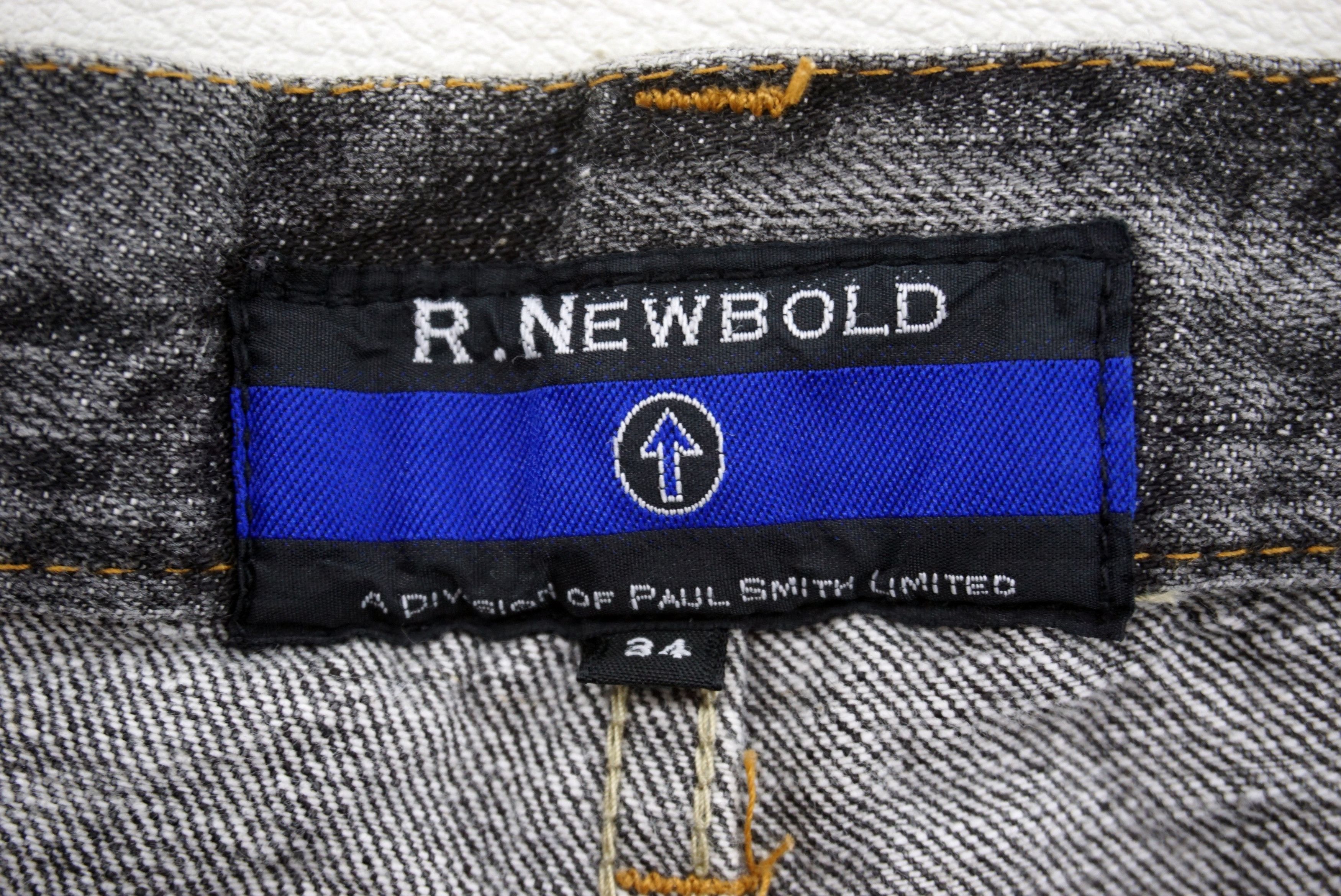 R.Newbold Low-Rise Jeans fits W35xL29 R. Newbold Straight Leg Denim Size US 34 / EU 50 - 11 Thumbnail