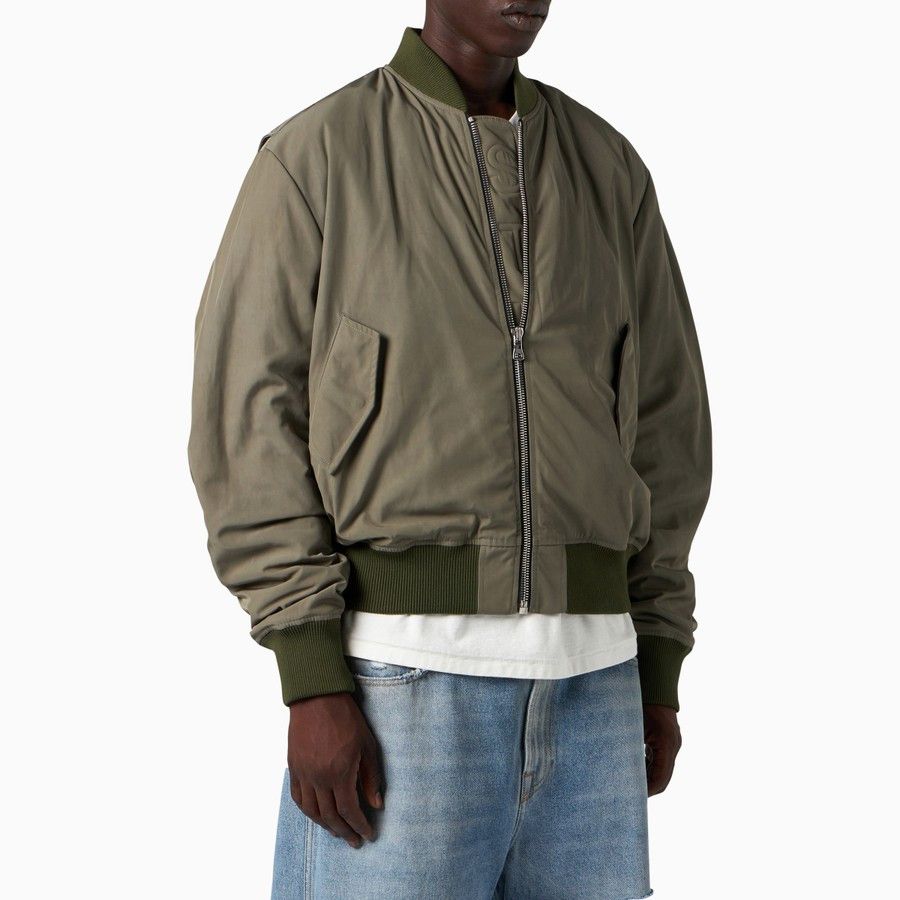 1989 STUDIO o1d2blof1124 Bomber Jacket in Army Green Size US M / EU 48-50 / 2 - 6 Thumbnail