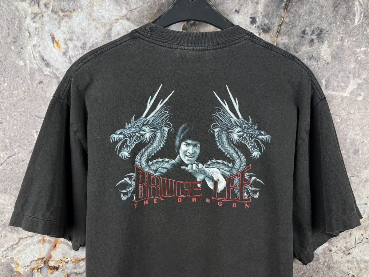 Vintage Vintage Bruce Lee Nunchaku The Dragon Tee Size XL Size US XL / EU 56 / 4 - 17 Thumbnail