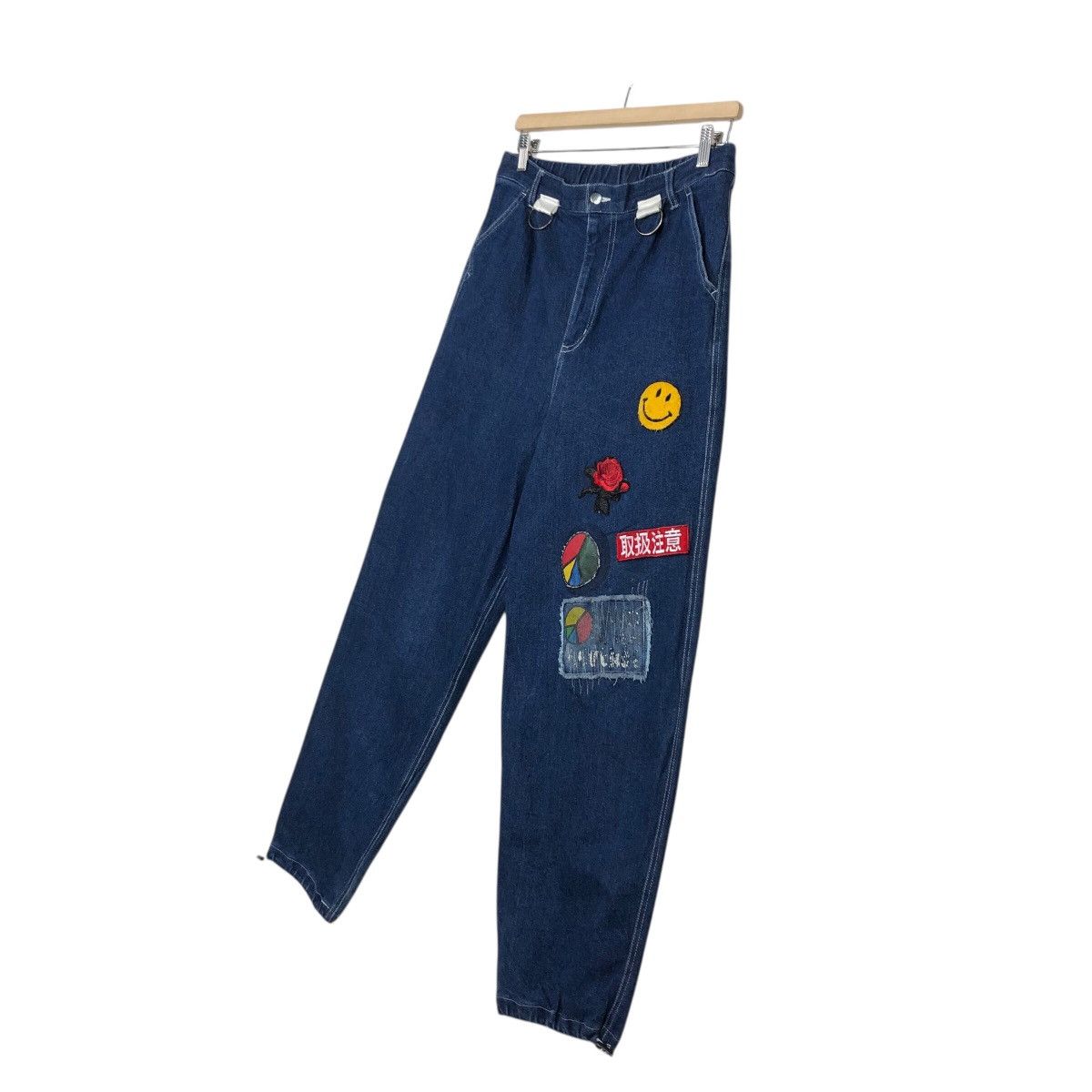 Japanese Brand A Bettor Tokyo Streetwear Embroidered Patch Denim Size US 30 / EU 46 - 3 Thumbnail