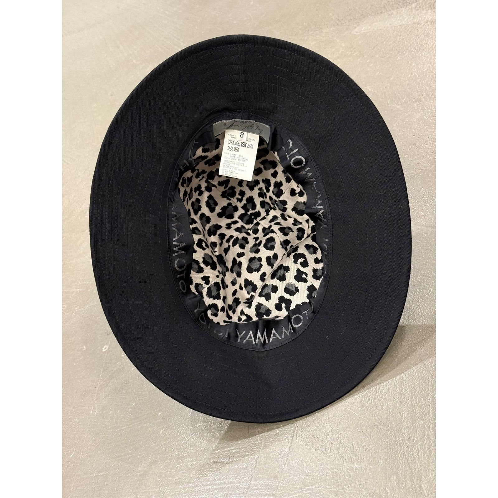 Yohji Yamamoto 2020s Yohji Yamamoto mainline hat Size ONE SIZE - 5 Thumbnail