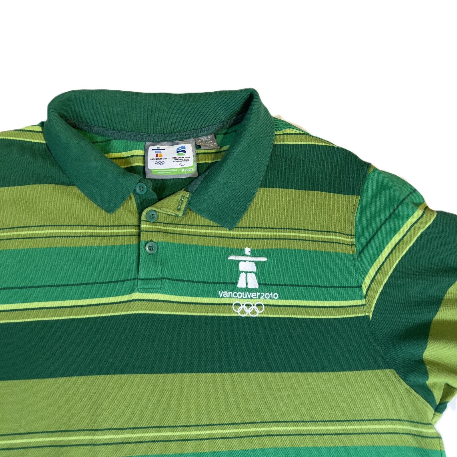Other Elevate Vancouver 2010 Winter Olympics Polo Shirt Men's XL Size US XL / EU 56 / 4 - 1 Thumbnail