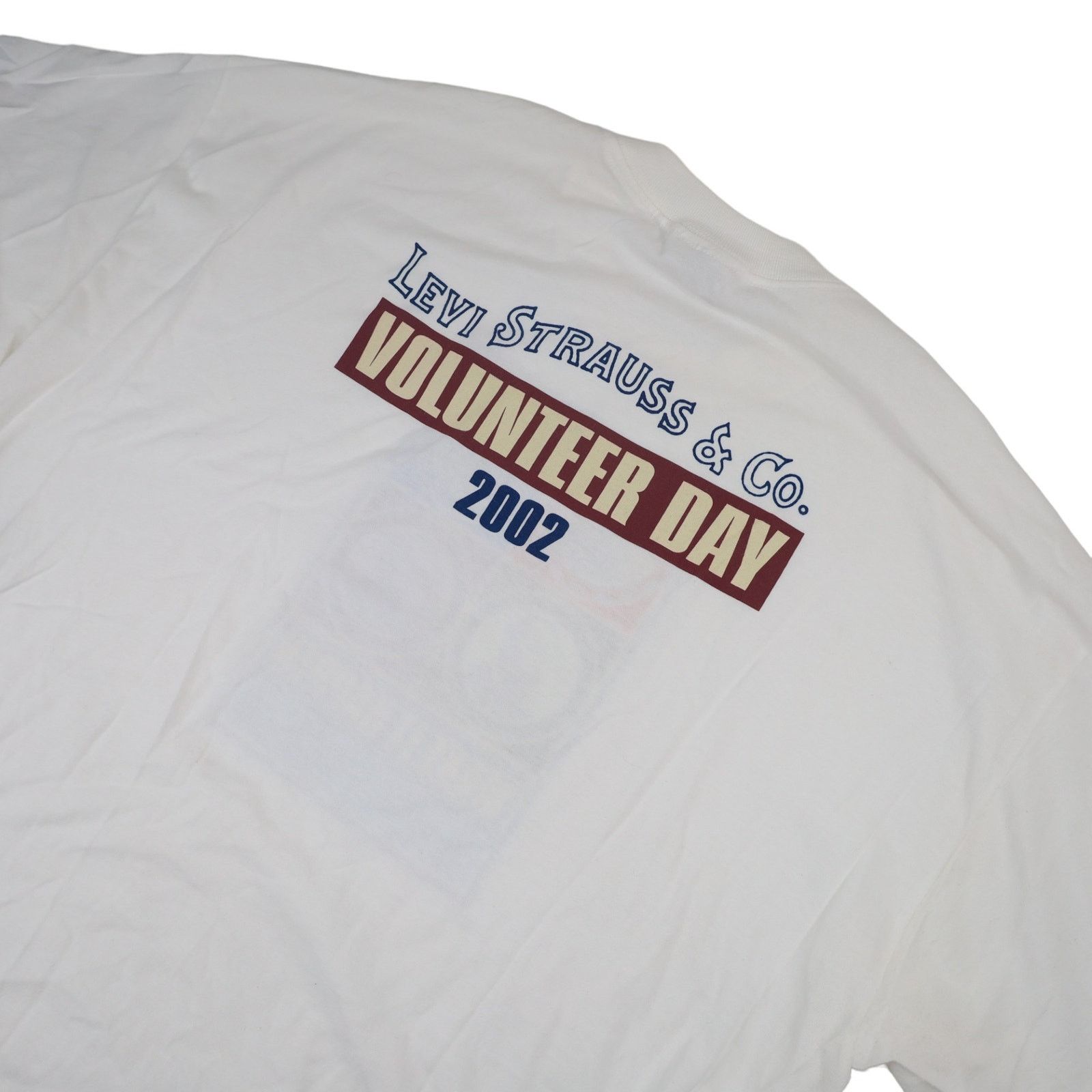 Levi's × Vintage Vintage Y2k Levis Red Tab "Make it Happen" Graphic T Shirt Size US XXL / EU 58 / 5 - 11 Thumbnail